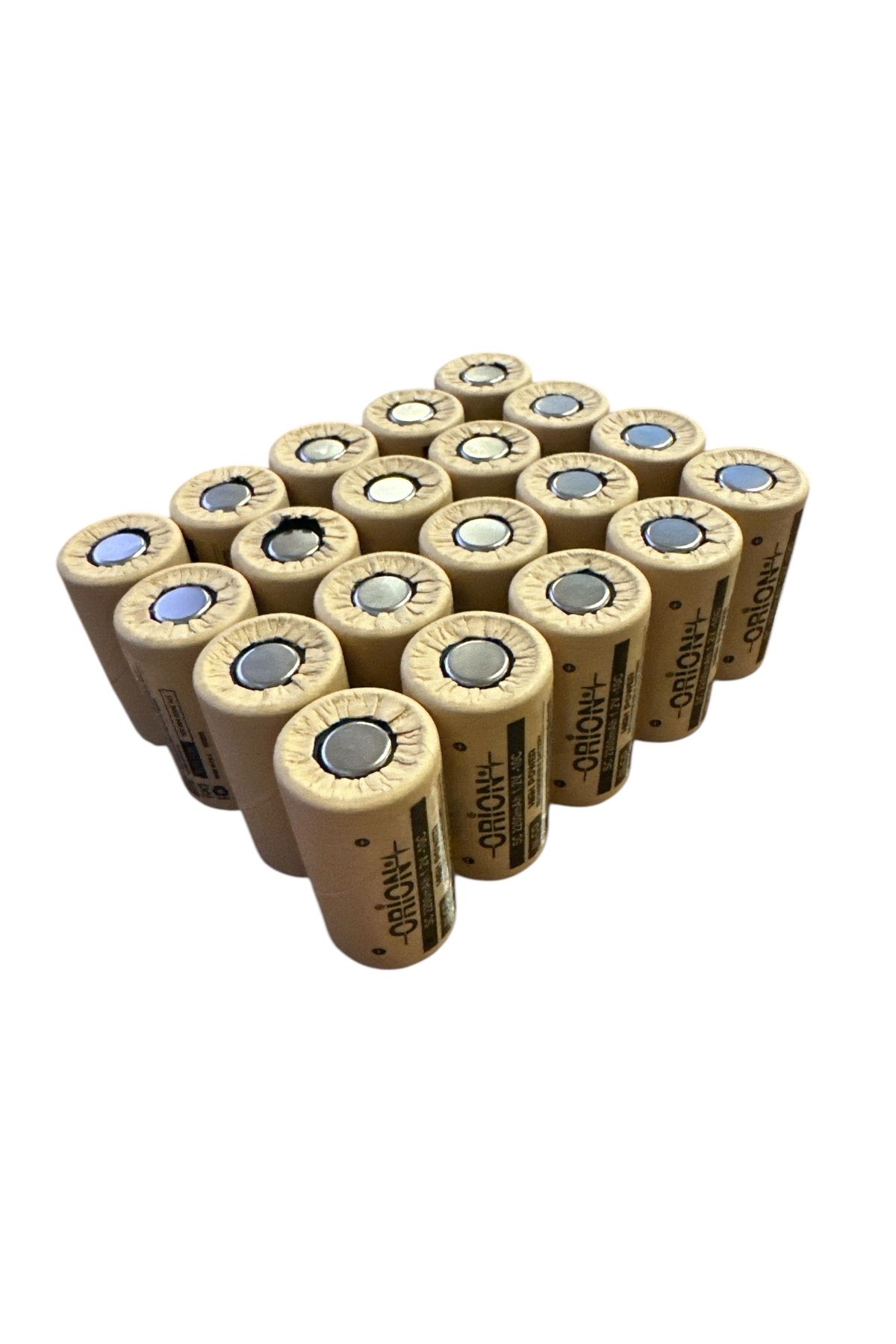 Orion 1.2v Ni-cd SC 2200mah Şarj Edilebilir Pil - HP - 20 ADET
