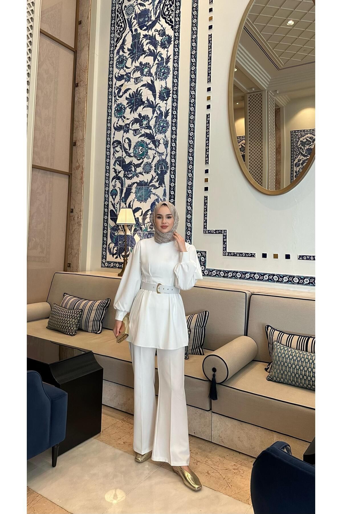 SSDESİNG Aleda Takım Beyaz
