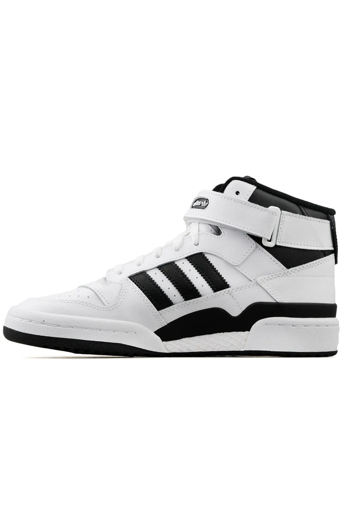 adidas Forum Mid Leather Mens Sneaker White Hakiki Deri Erkek Günlük Spor Ayakkabı Beyaz