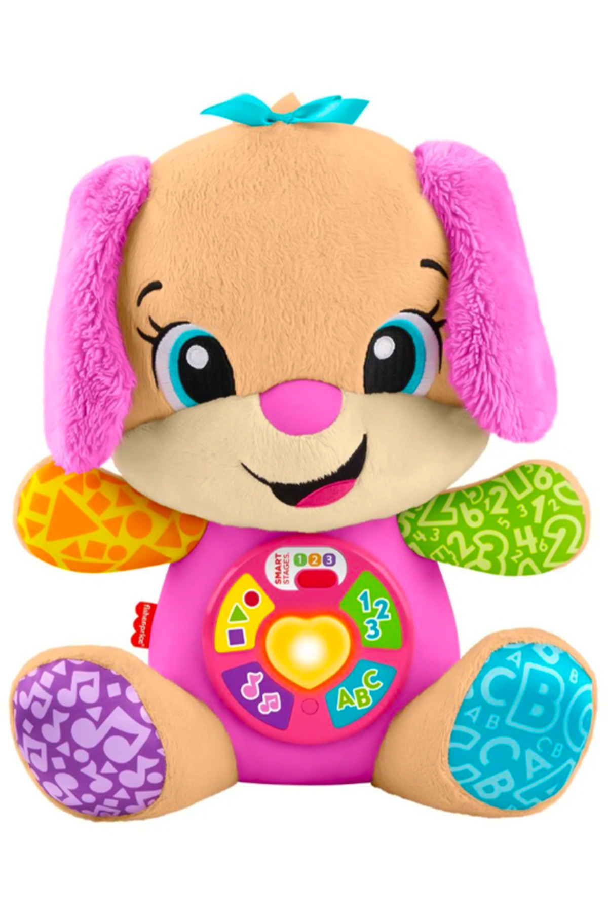 Fisher Price Fisher-Price Eğlen ve Öğren Köpekçiğin Kız Kardeşi - Yaşa Göre Gelişim Eğitici Bebek Oyuncağı fotoğrafı 2 (önizleme)