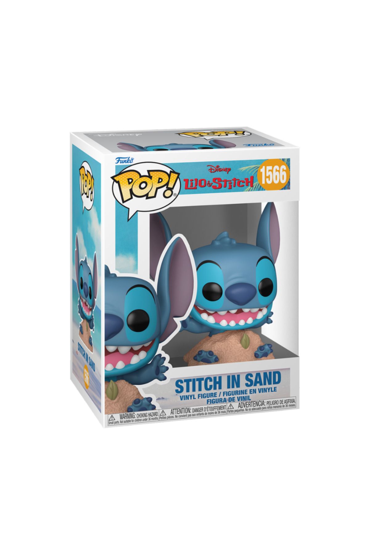 Funko Pop Disney Stitch in Sand Figür 1566 – Koleksiyonluk Vinil Oyuncak