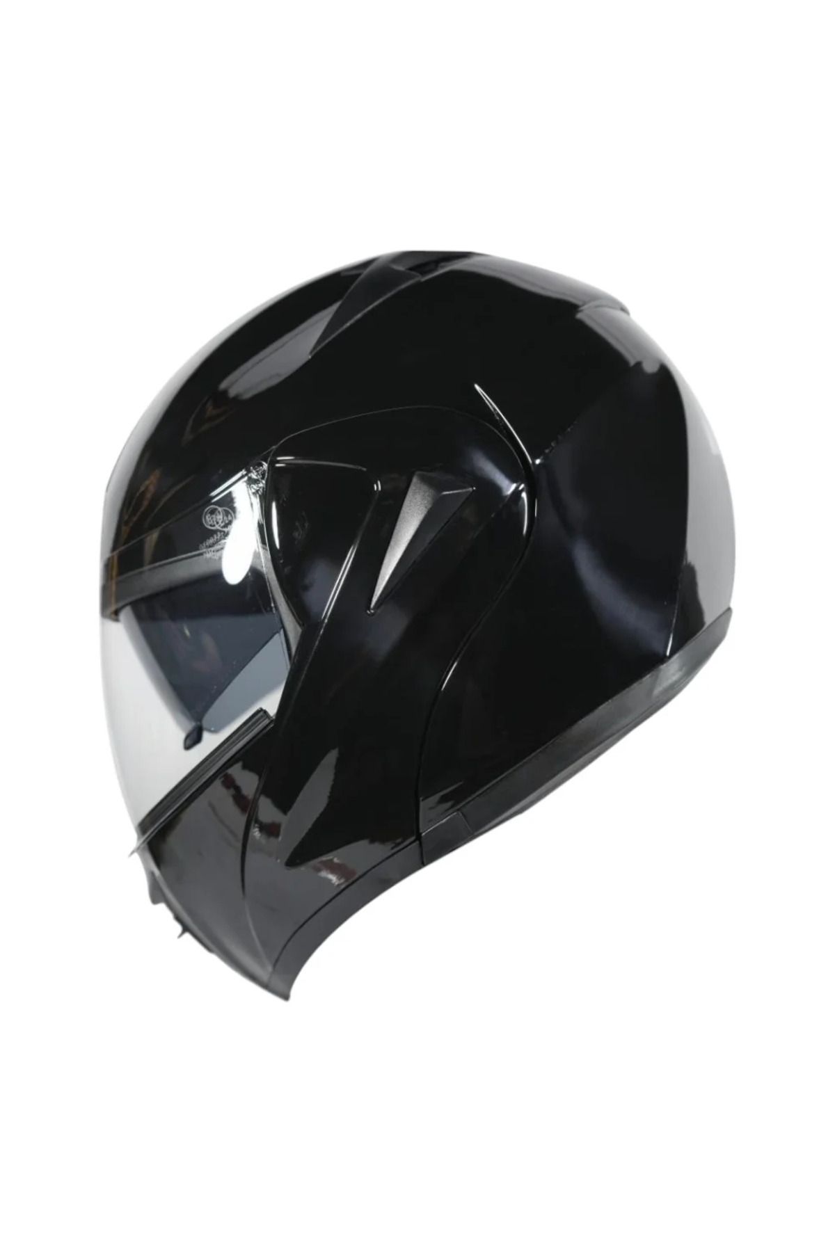 VRT - ÇENE AÇILIR VİZÖRLÜ KASK [MD808] [SİYAH [L] #56587