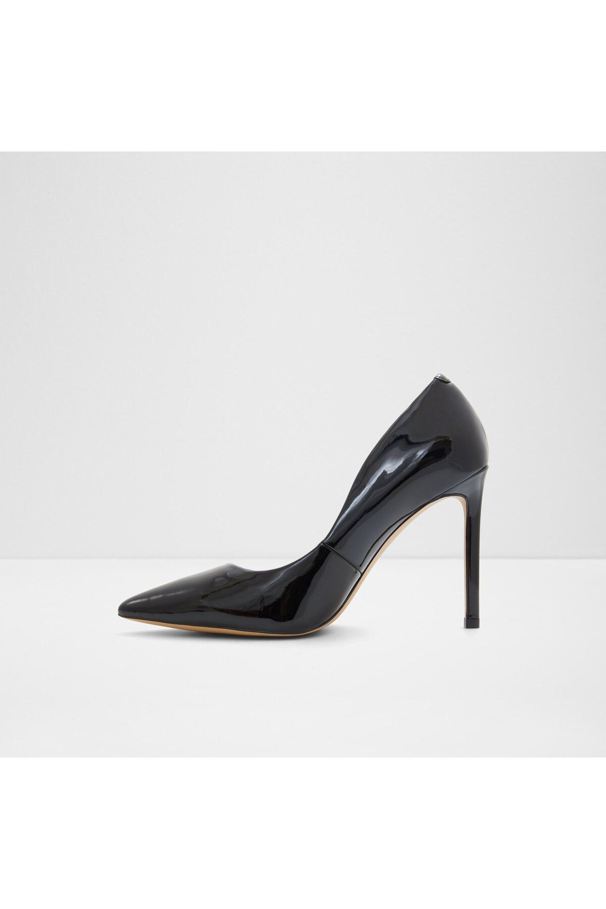 Aldo-Stessy2.0 - Pantofi cu toc subțire, negru, din piele artificială, fără șireturi 3