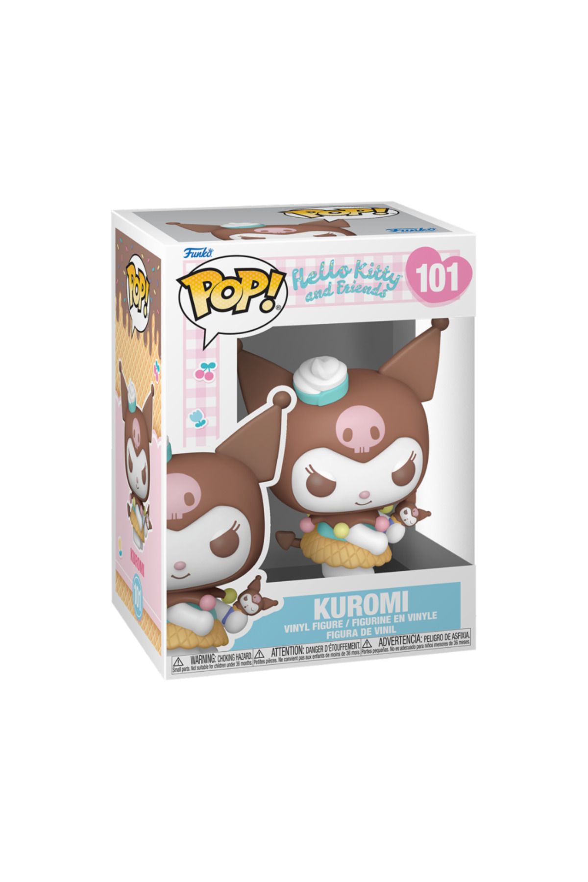 Funko Pop! Hello Kitty Kuromi Ice Cream Figür – Sanrio Koleksiyon 101