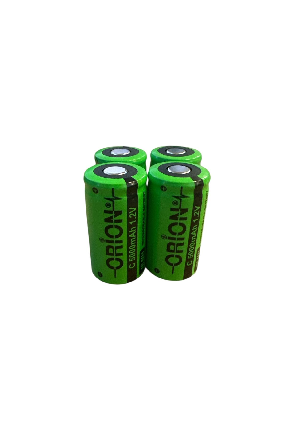 Orion 1.2v Ni-mh C Orta Boy 5000mah Şarj Edilebilir Pil - 4 ADET