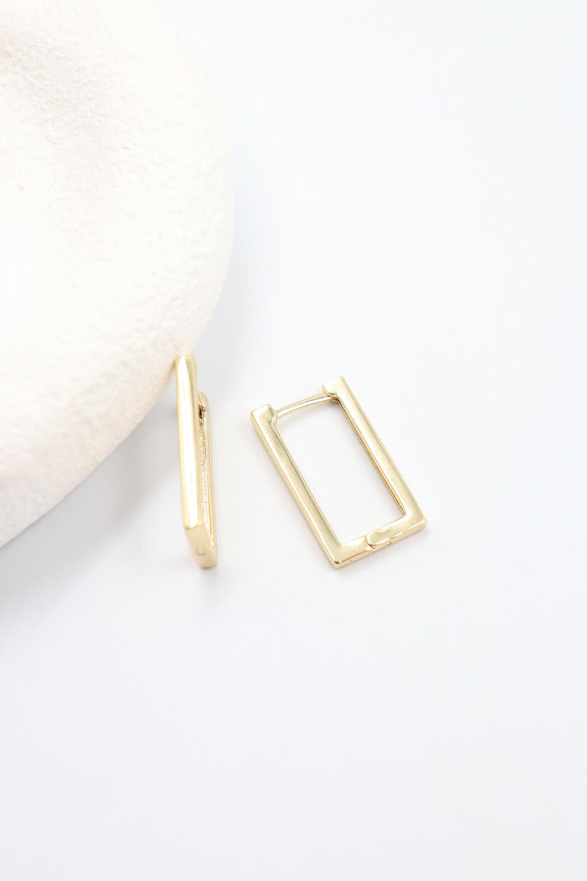 BY CANSU ACCESSORİES Noemi Gold Küpe (14k)