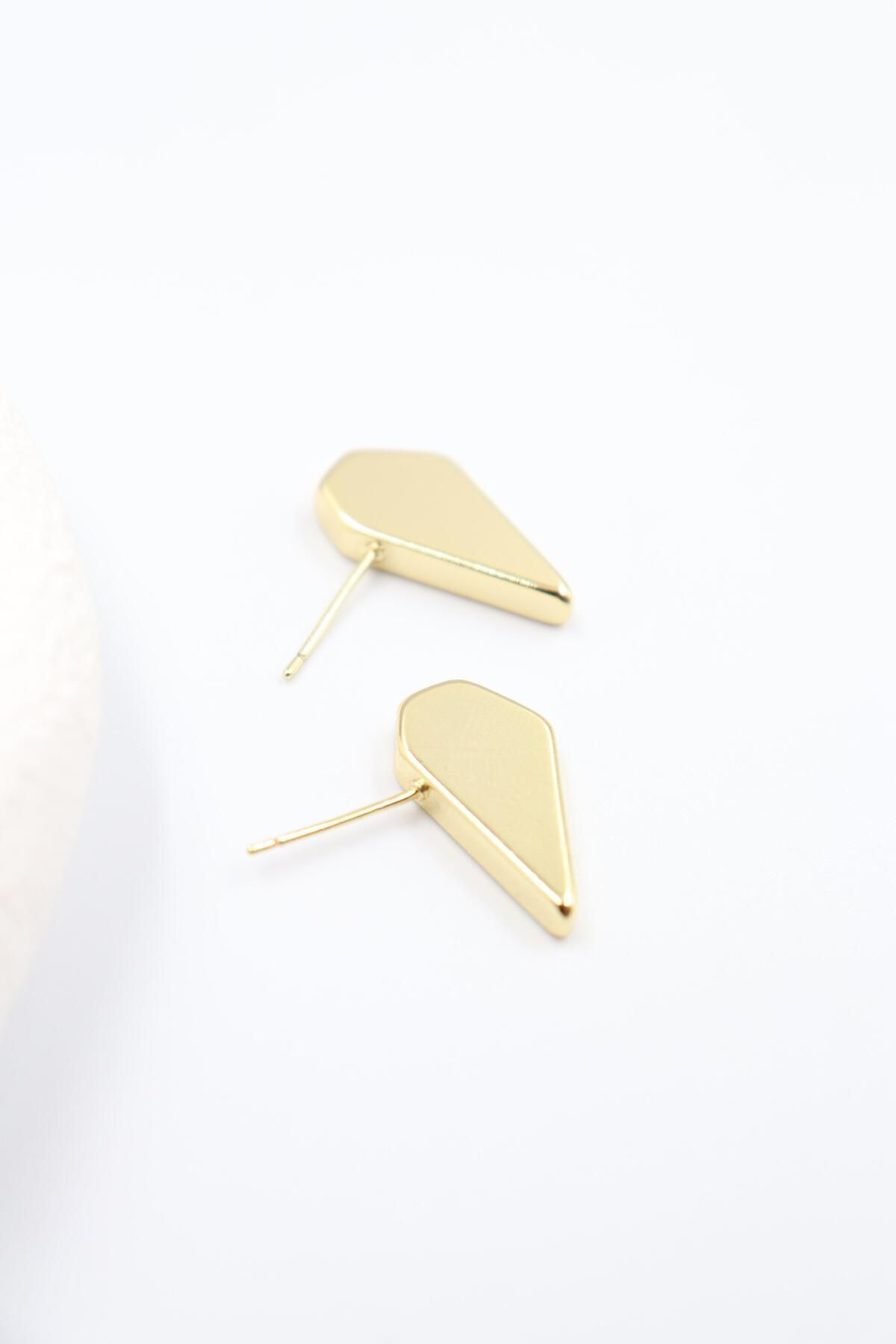 BY CANSU ACCESSORİES Silvia Gold Küpe (14k)