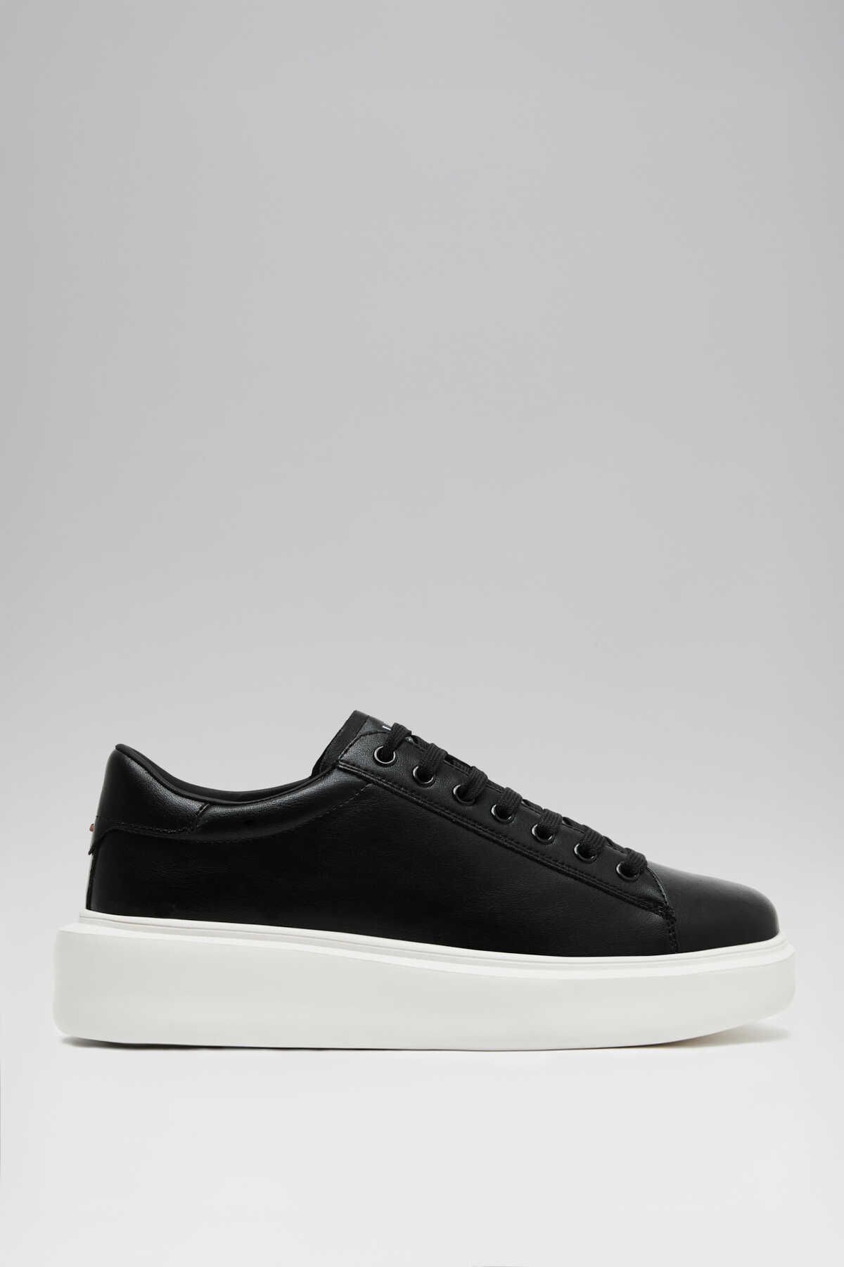 Lufian Gage Erkek Sneaker Ayakkabı Siyah