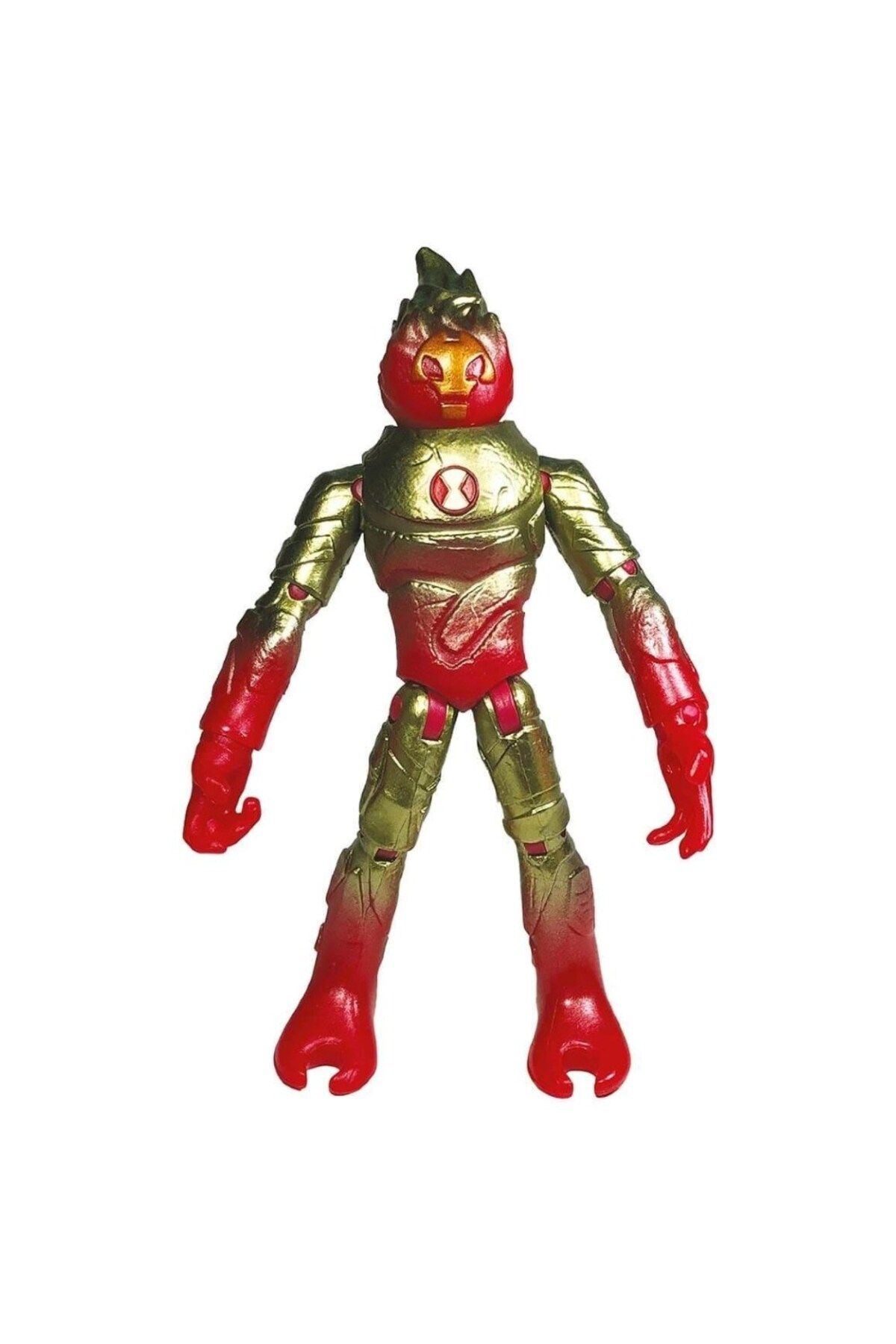 Ben 10 Basic Figürler S22 Omni-Metallic Heatblast