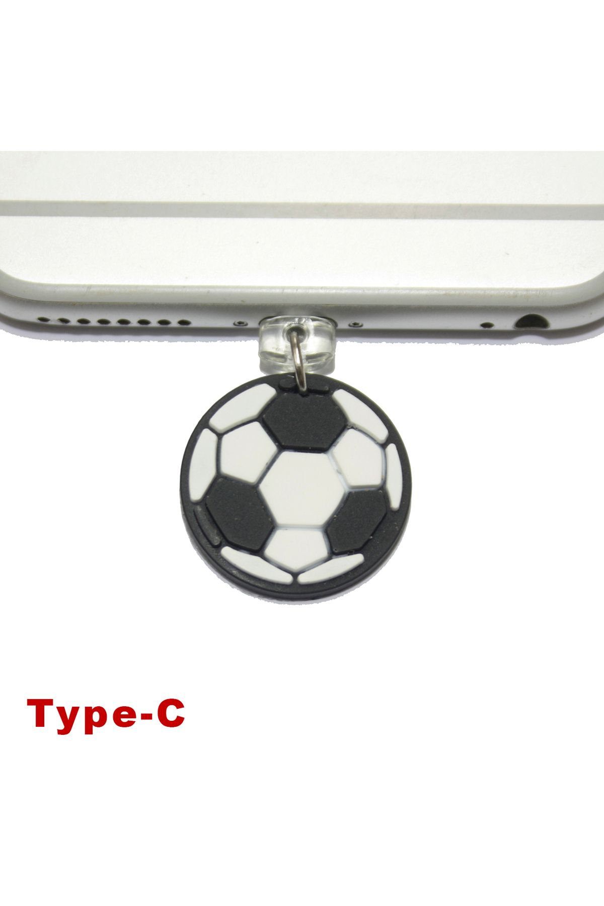 BK Design Type-C Silikon Figürlü Telefon Şarj Portu Toz Tıpası Toz Tıkacı Charm TCCR1006