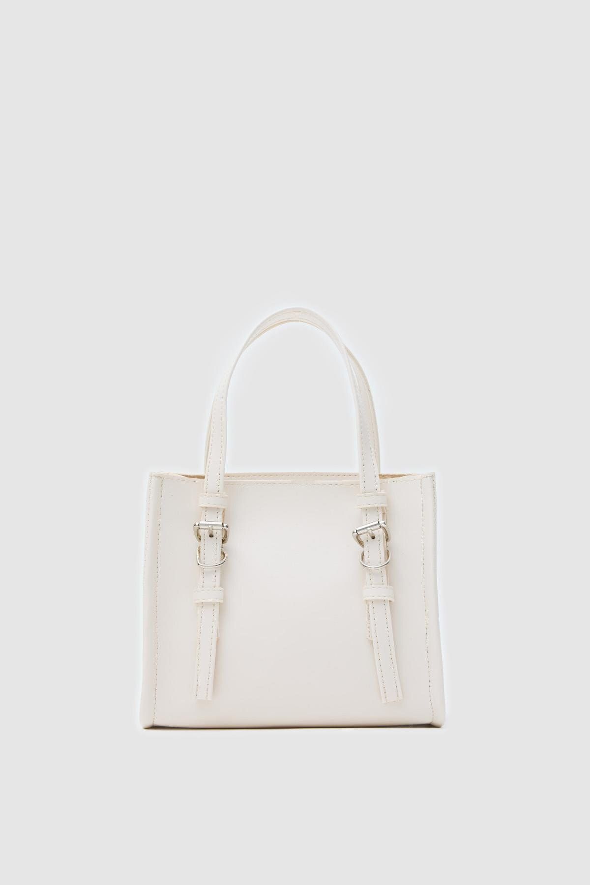 Shule Bags The Berlin Bag Krem Çapraz Çanta