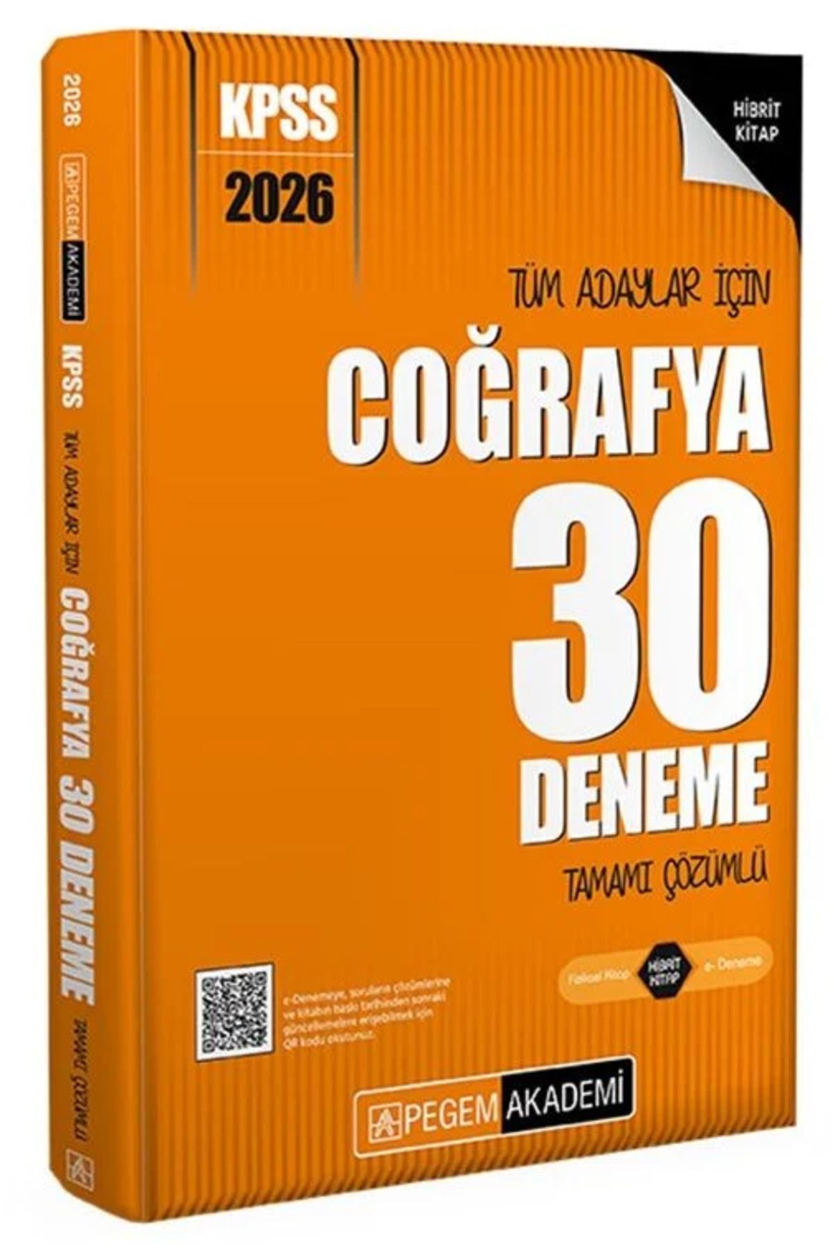 Bi bigelio 2026 KPSS Coğrafya 30 Deneme Çözümlü Pegem Akademi Yayınları