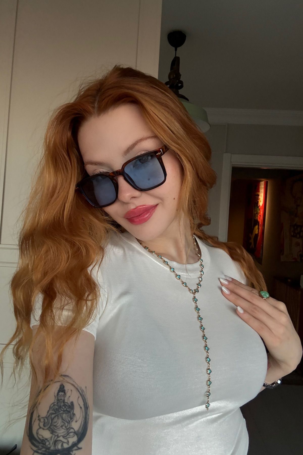 FALAN EYEWEAR Liendberg Vintage Kadın Güneş Gözlüğü Leopar