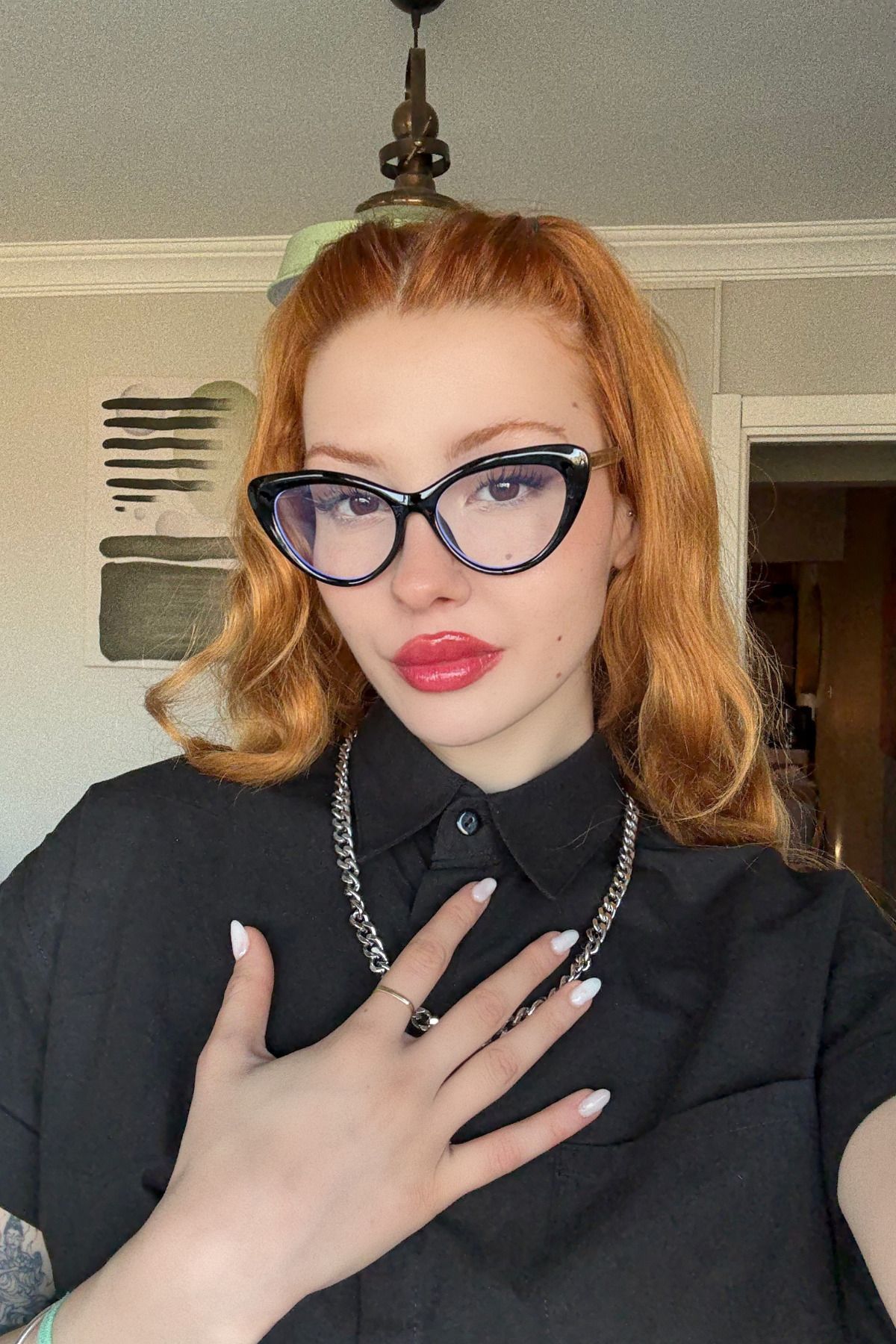 FALAN EYEWEAR Lina Kadın Blue Block Gözlük Siyah