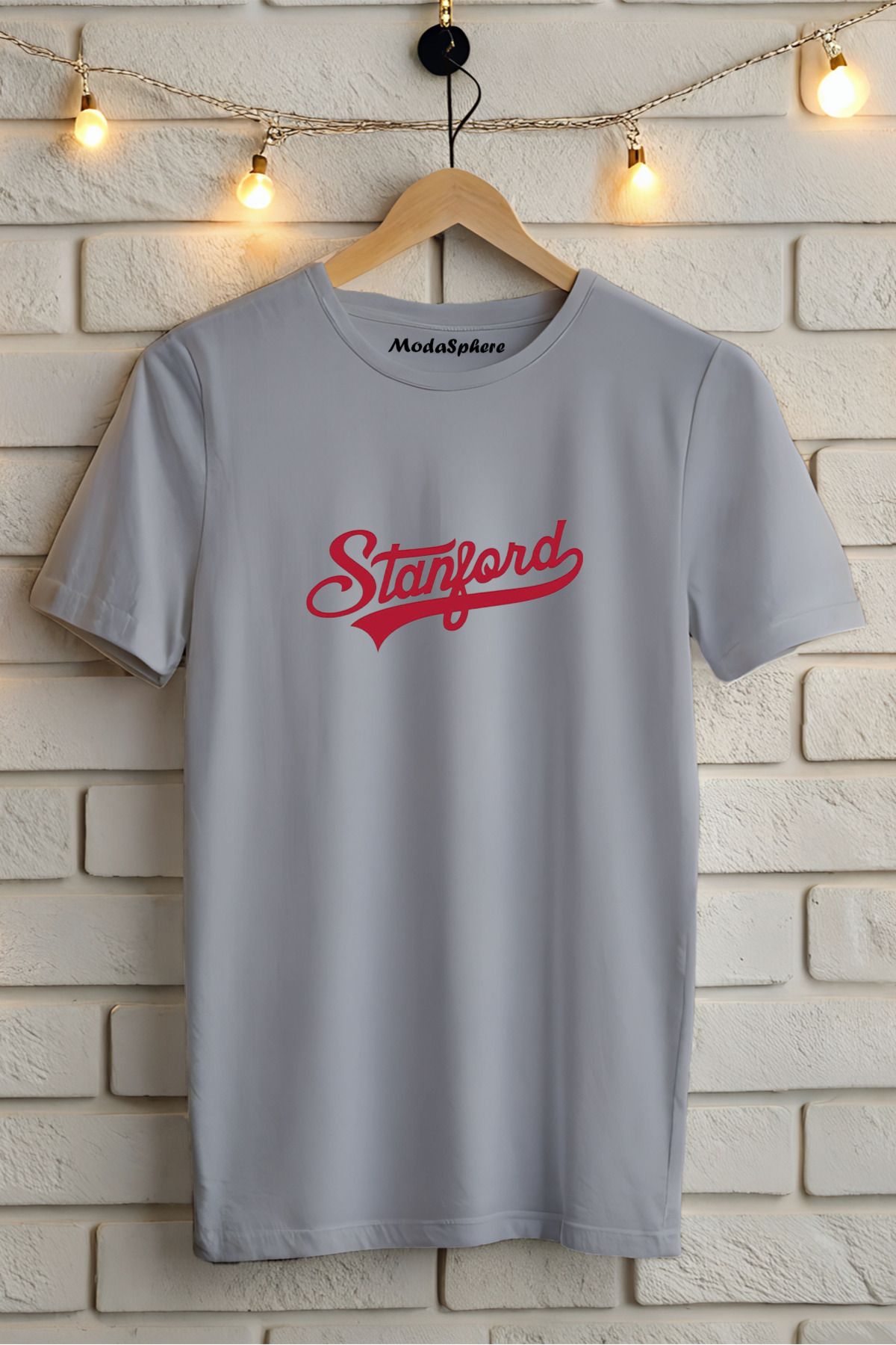 ModaSphere Baskılı Unisex Oversize Tişört
