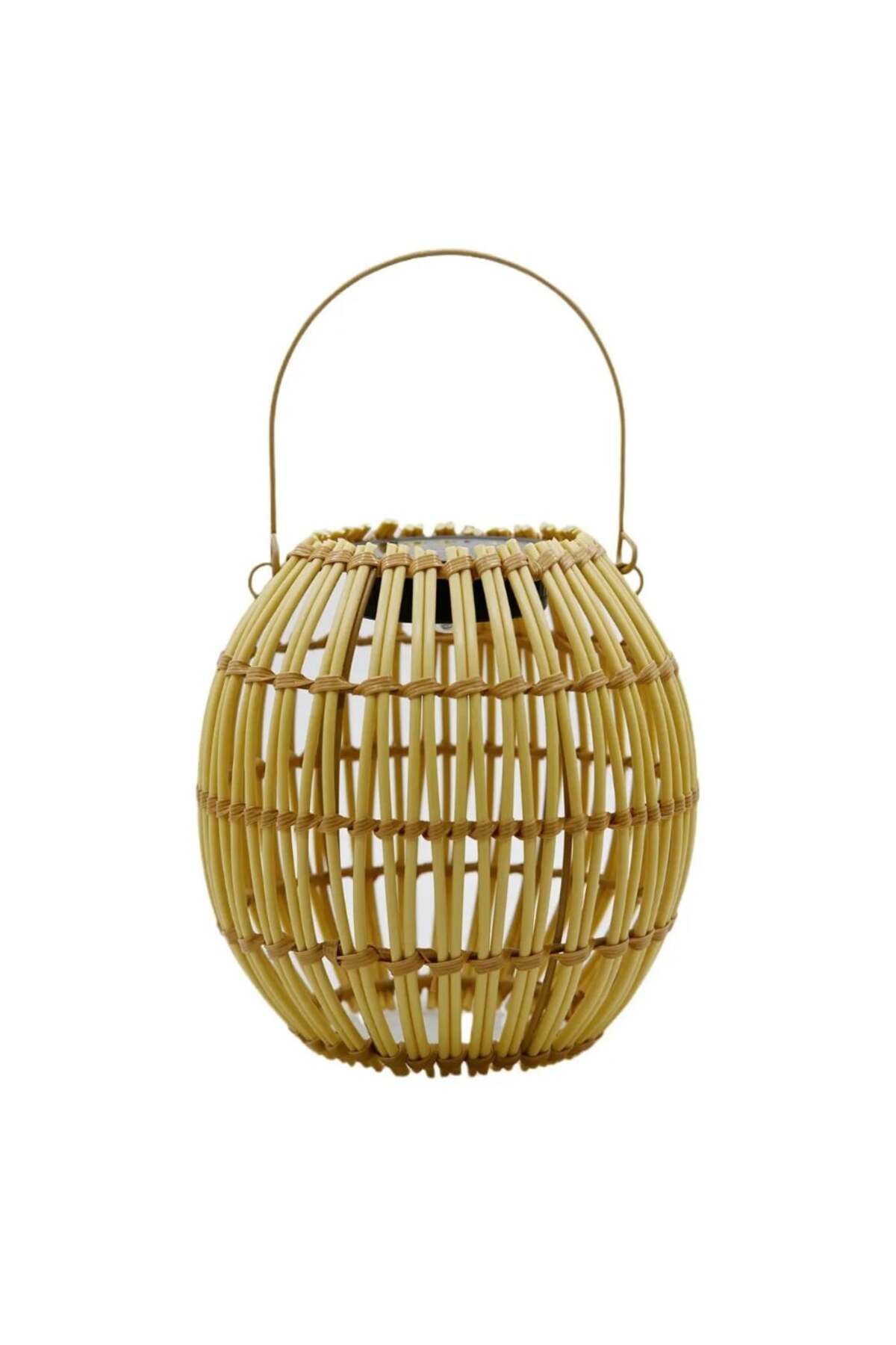 Forlife 10Watt Rattan Güneş Enerjili Solar Dekoratif Bahçe Armatürü