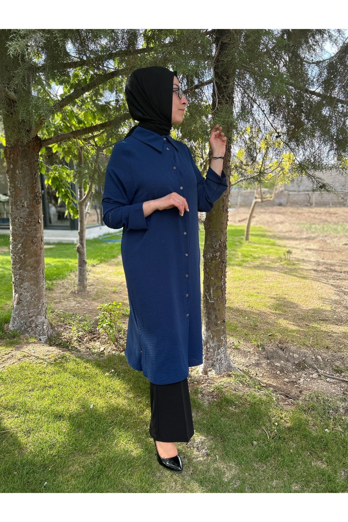 Butik Hülya Büyük Beden Gömlek
