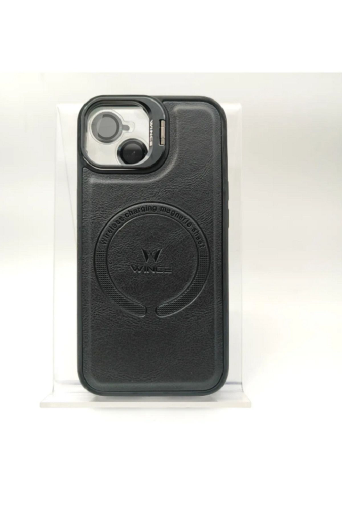 MODA İphone 11 Uyumlu Magsafe Lens Koruyuculu Deri Kılıf