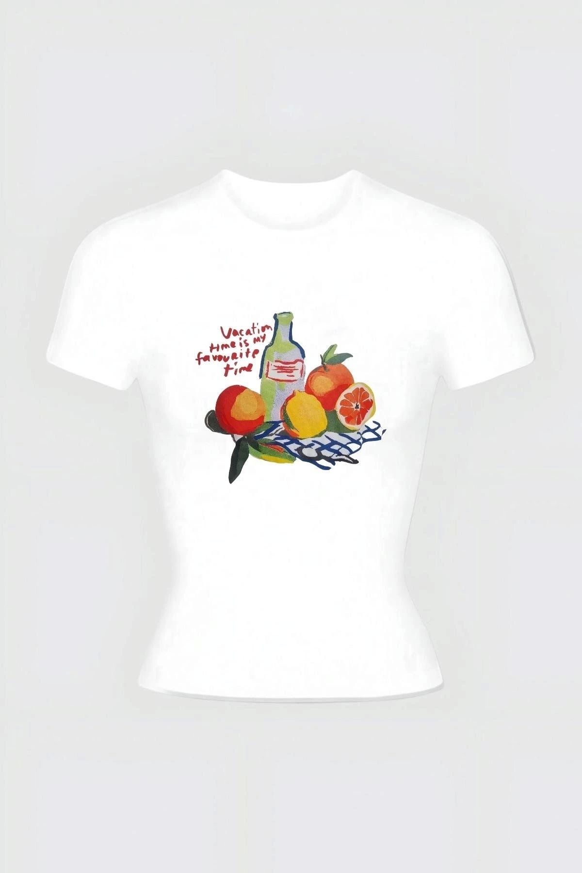 1blood Watercolor Orange Tam Boy Bluz
