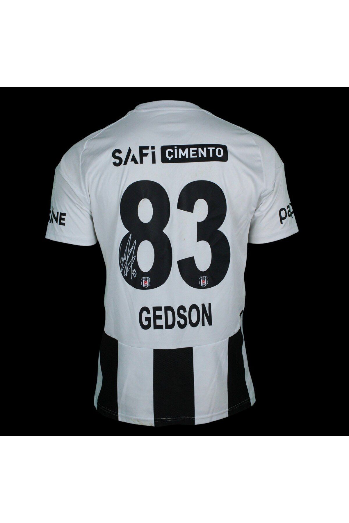 Alaturka Mix 2024/25 BEŞİKTAŞ İÇ SAHA CUBUKLU 83 GEDSON YETİŞKİN FORMASI