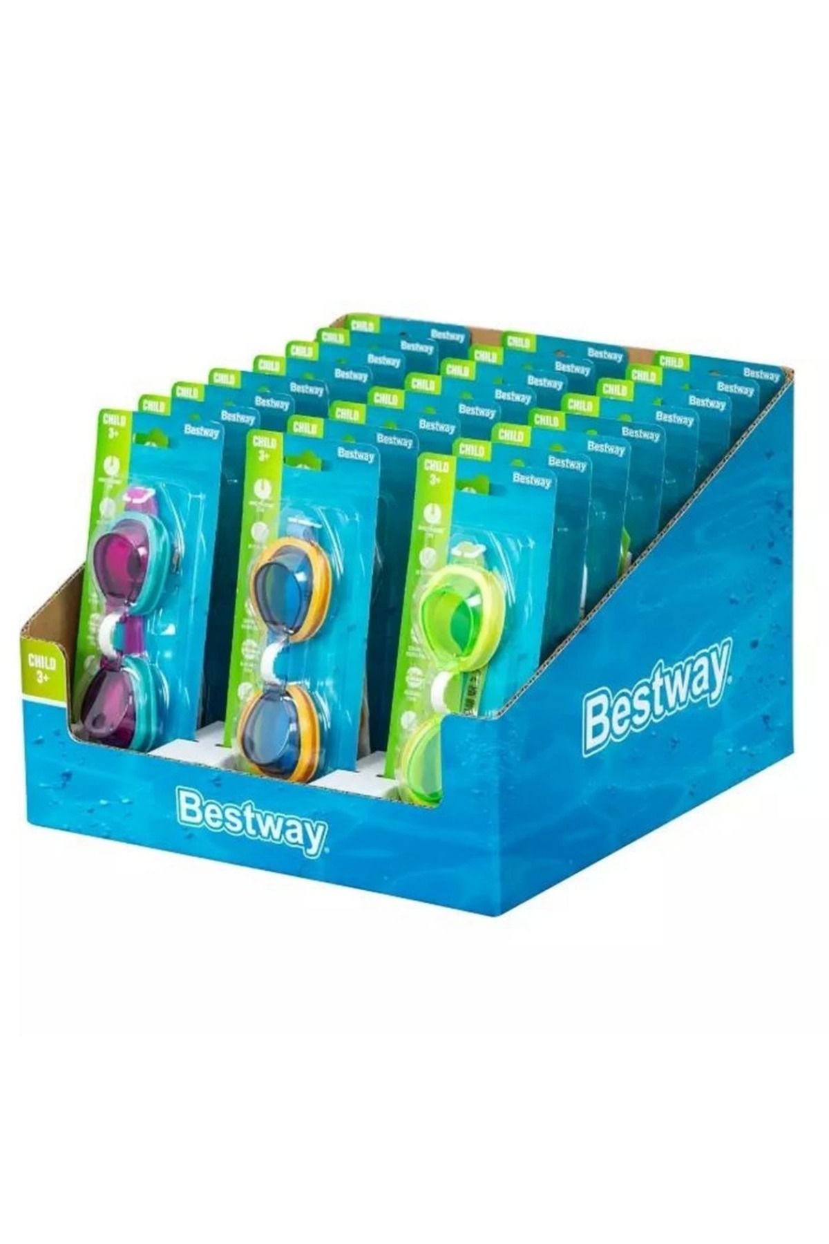 NW NessiWorld Nessiworld Bestway Yüzücü Gözlük 3