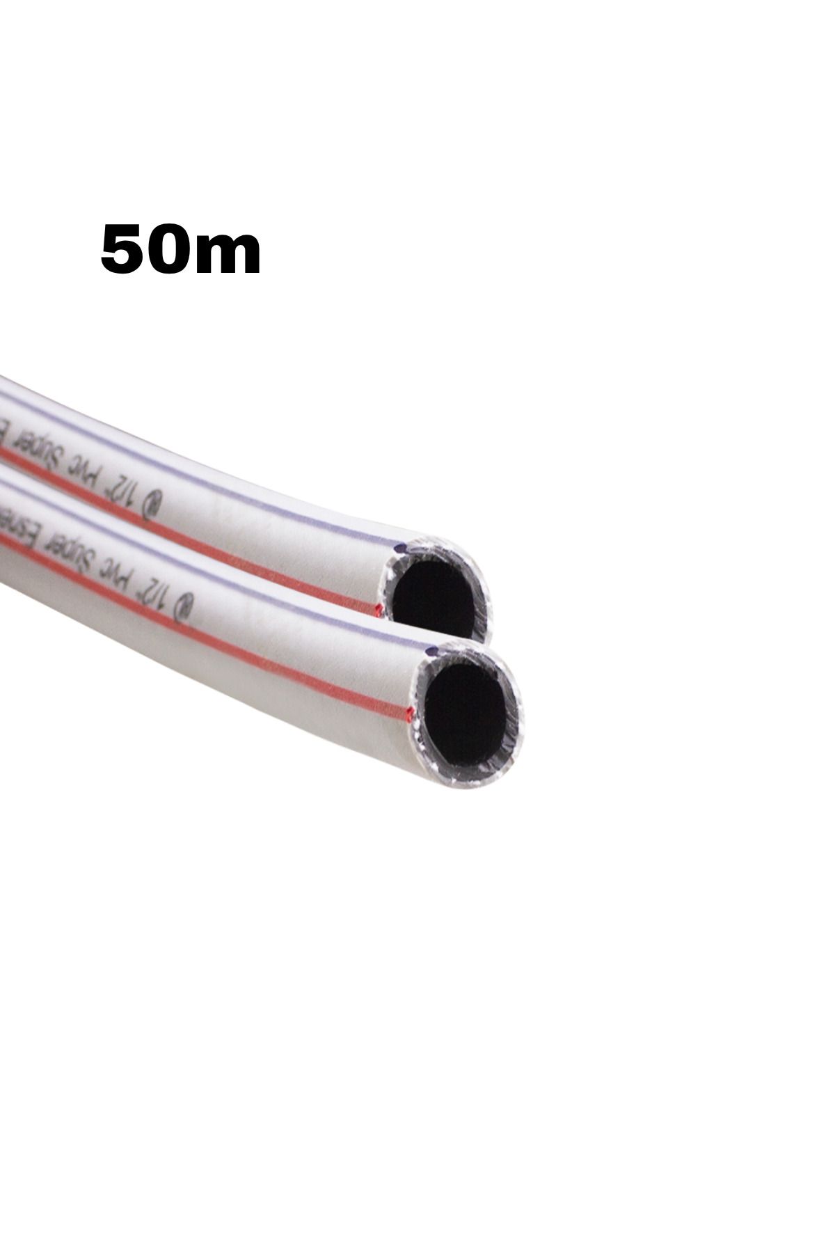 AL Nalburiye PVC Bahçe Sulama hortumu Süper Esnek 3/4 50 Metre Dayanıklı Su Geçirmez Araba Yıkama Hortumu -Hortum