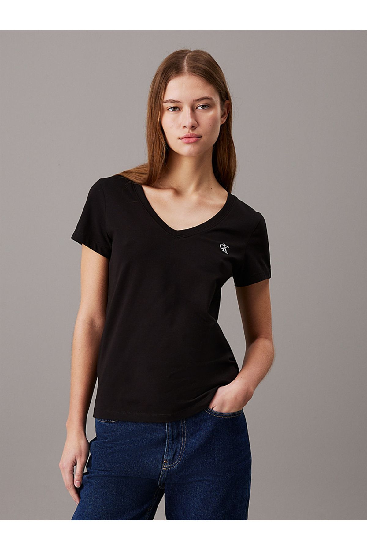 Calvin Klein Slim V-Neck T-Shirt