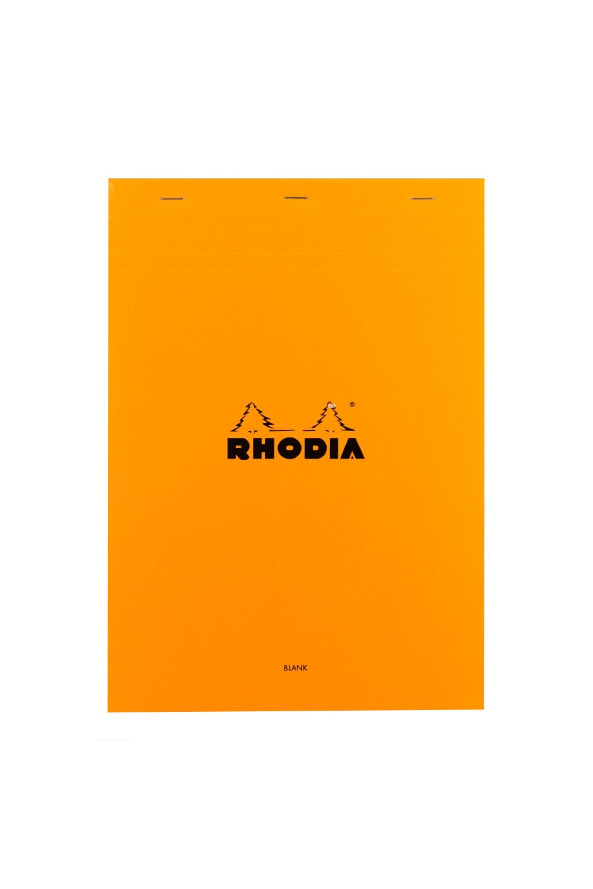 Rhodia Basics A4 80yp Üstten Zımbalı Çizgisiz Blok Turuncu / 18000