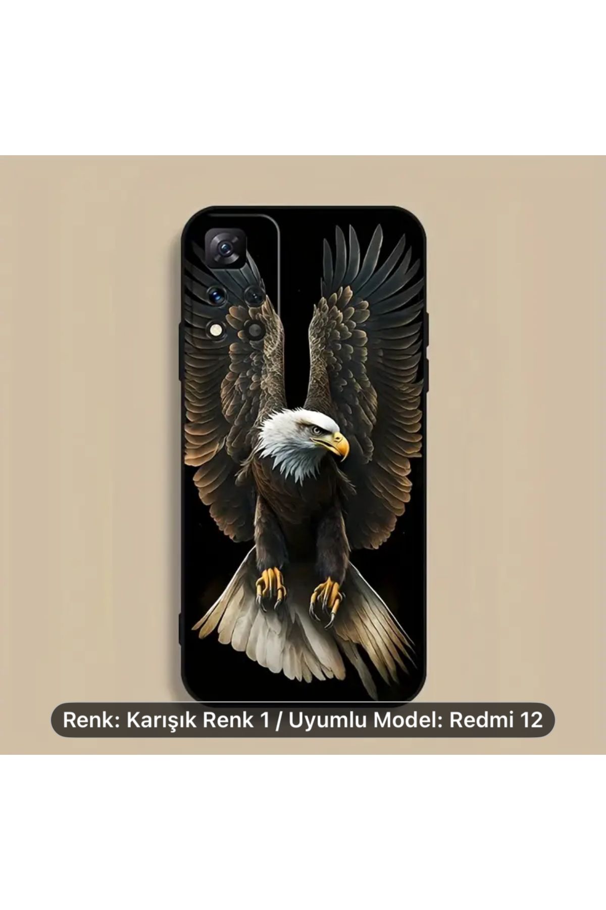 Store Redmi Note 12 4G Uyumlu Kılıf Desenli Yumuşak Kenarlı Kamera Korumalı Silikon Kapak