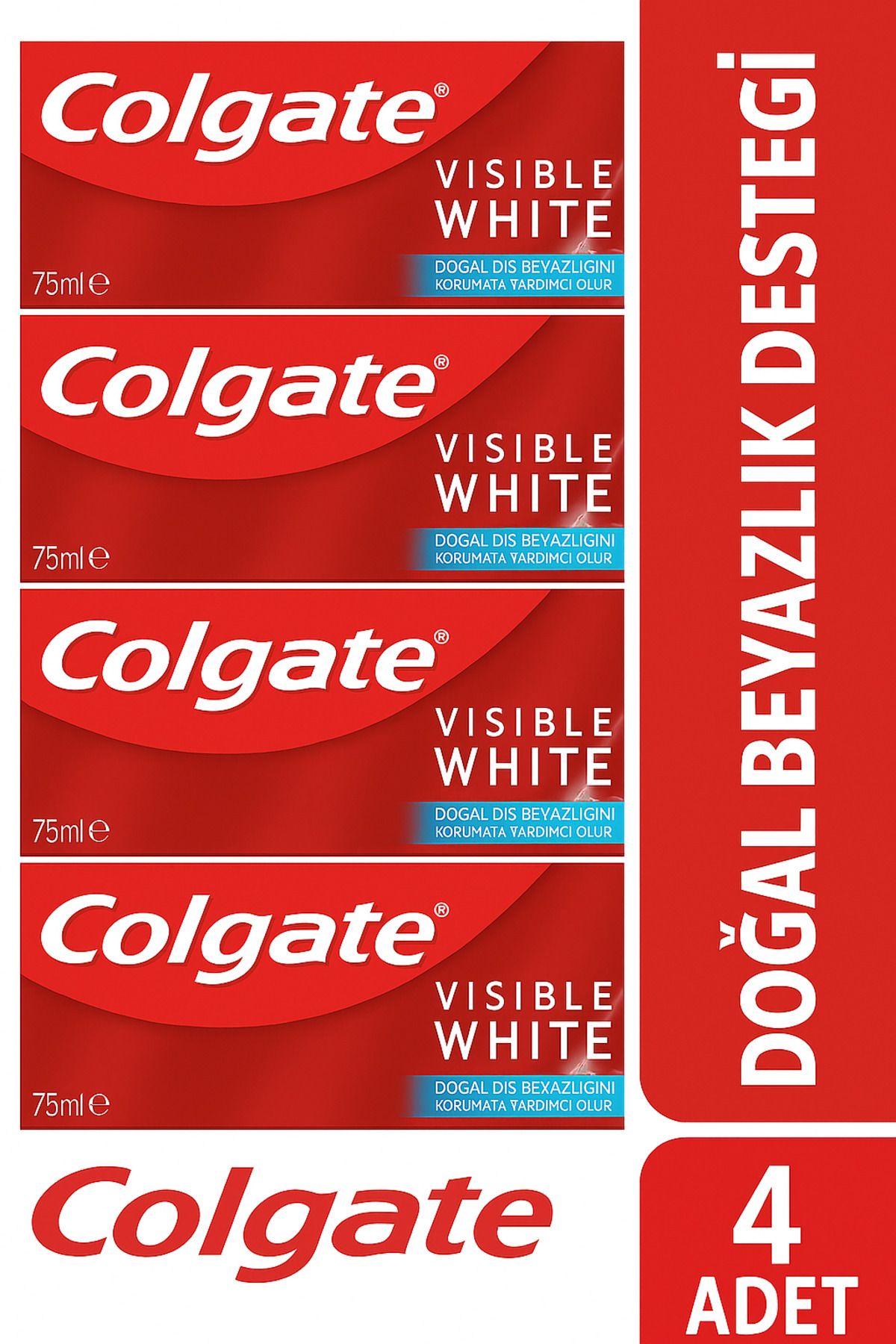 Colgate Doğal Serisiyle Işıldayan Gülüşler! 4’lü Fırsat Paketi