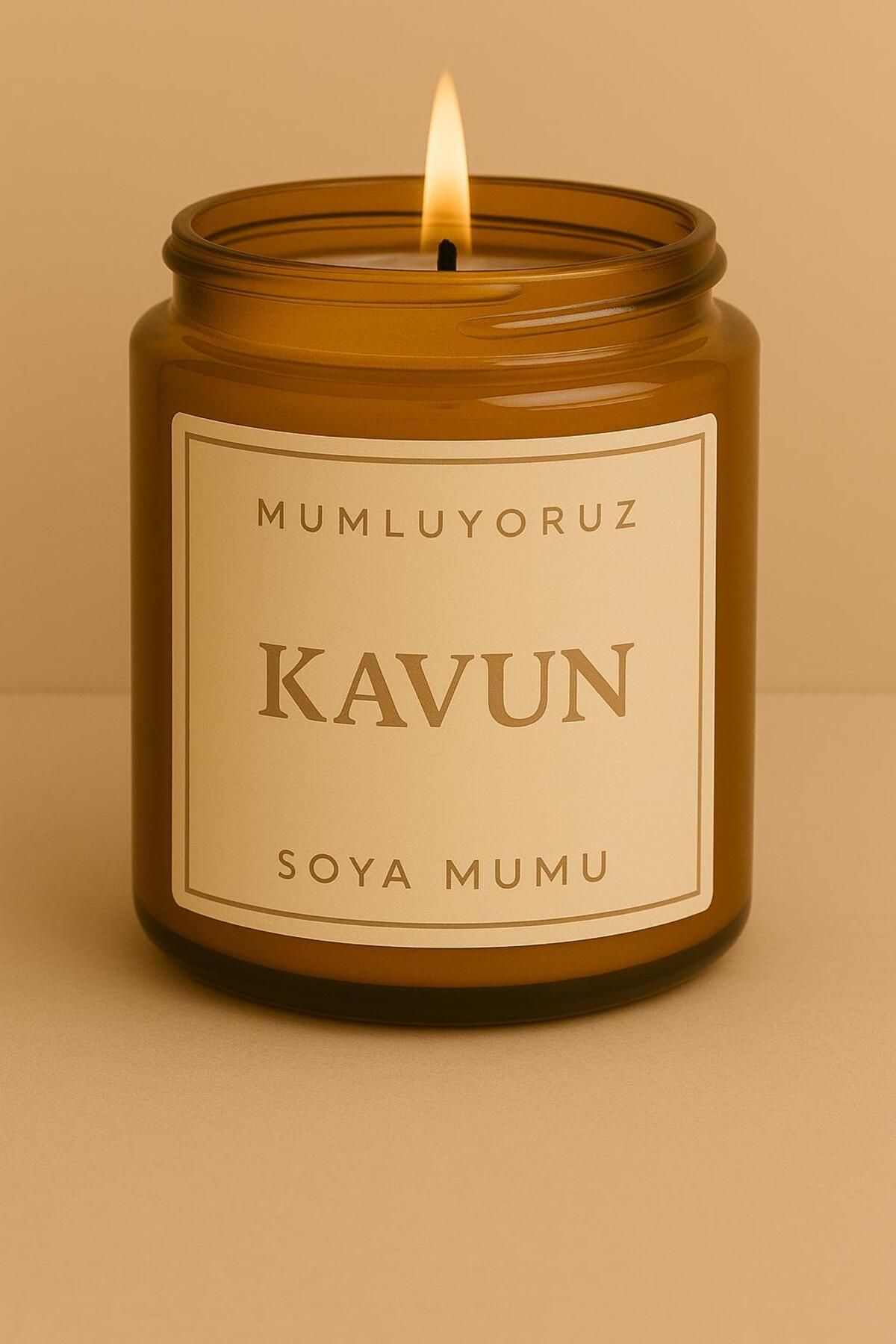 Home Kavun Kokulu Amber Kavanoz Mum