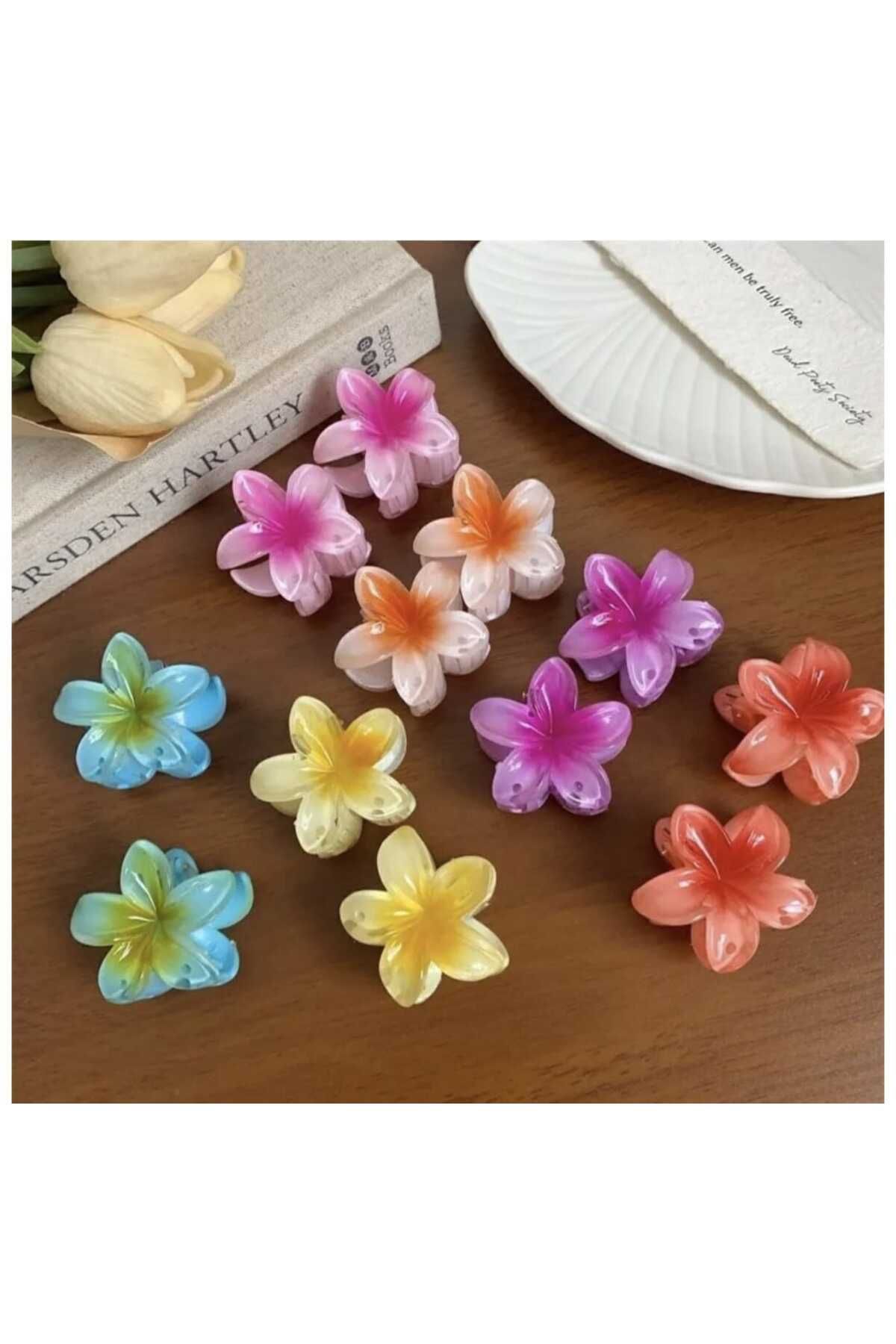 DerinSteelStyle Tekli Küçük Boy Lotus Toka