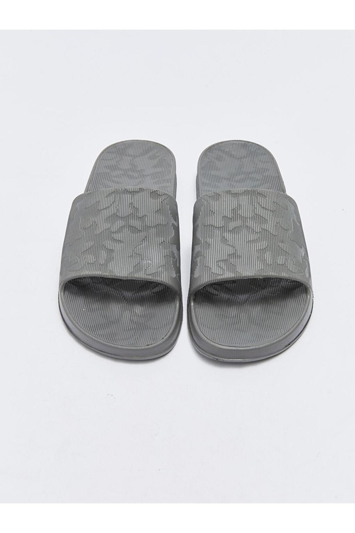 LC Waikiki-Camouflage Patterned Single Strap Men's Slippers (S2) 3