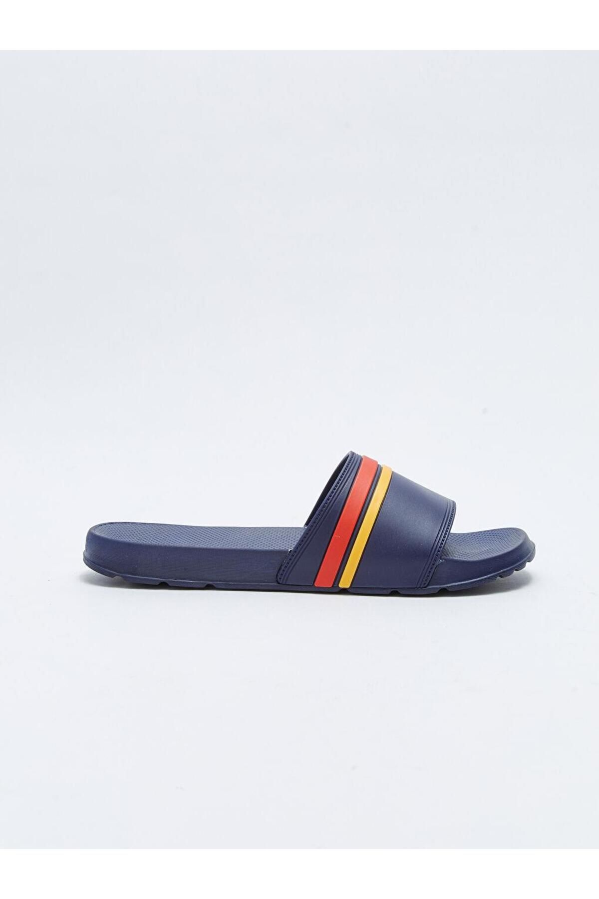 LC Waikiki-Ανδρικές παντόφλες Color Block Single Strap (S2) 2