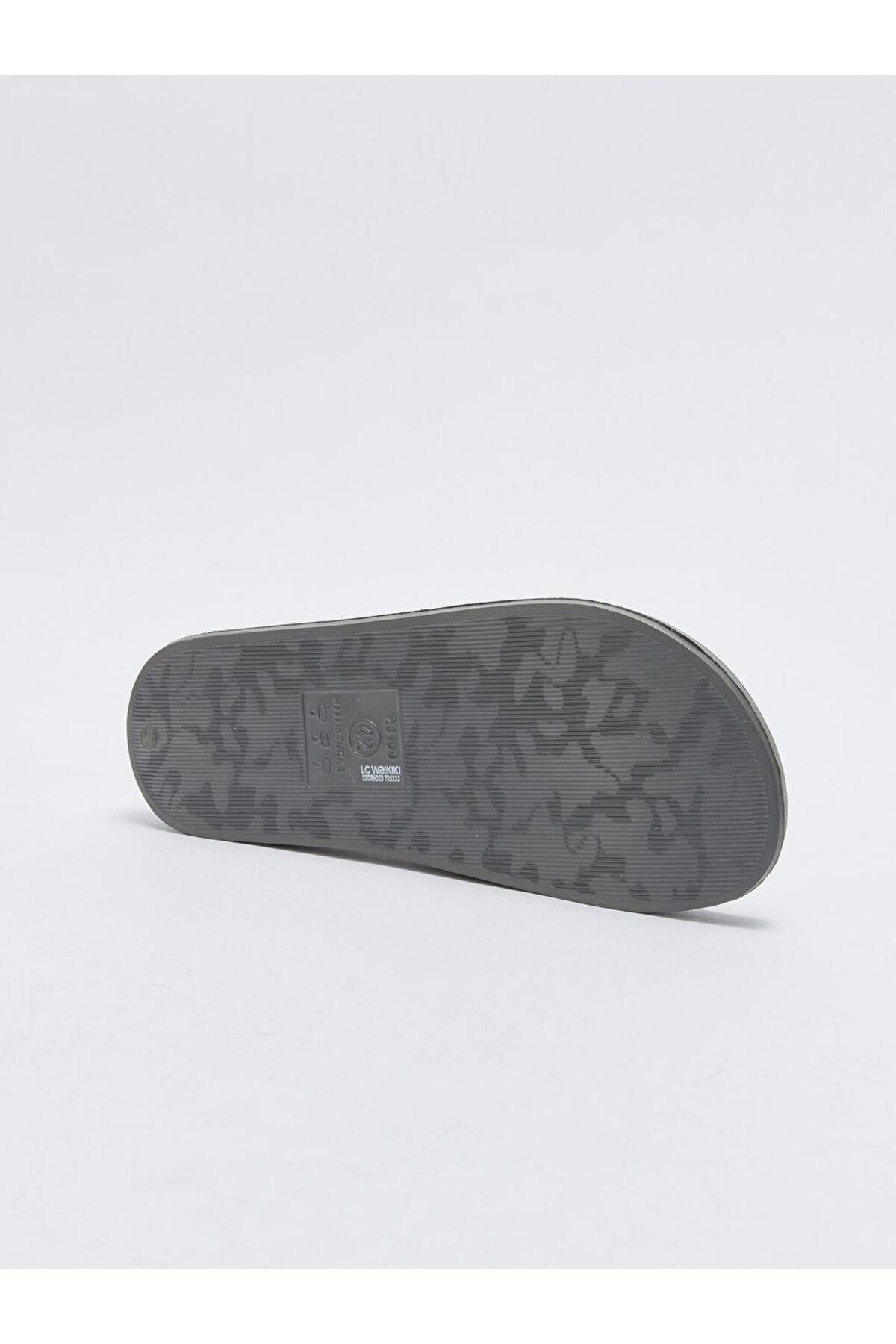LC Waikiki-Camouflage Patterned Single Strap Men's Slippers (S2) 4