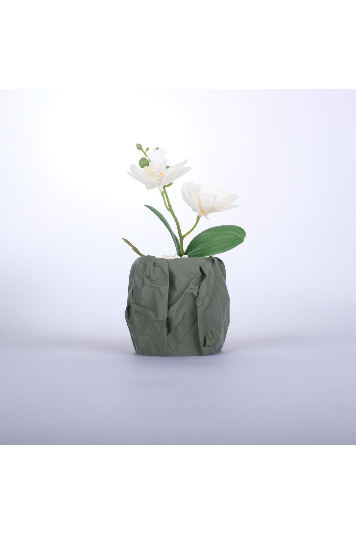 Store Kırışık Kağıt Tasarımlı Saksı