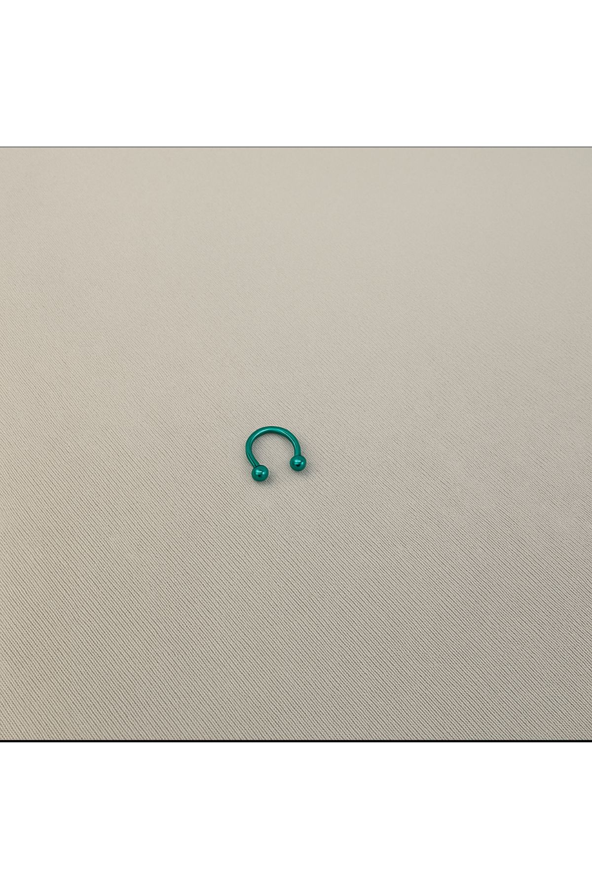 facnspt Turkuaz Renk C Tipi Septum Piercing – Paslanmaz Çelik