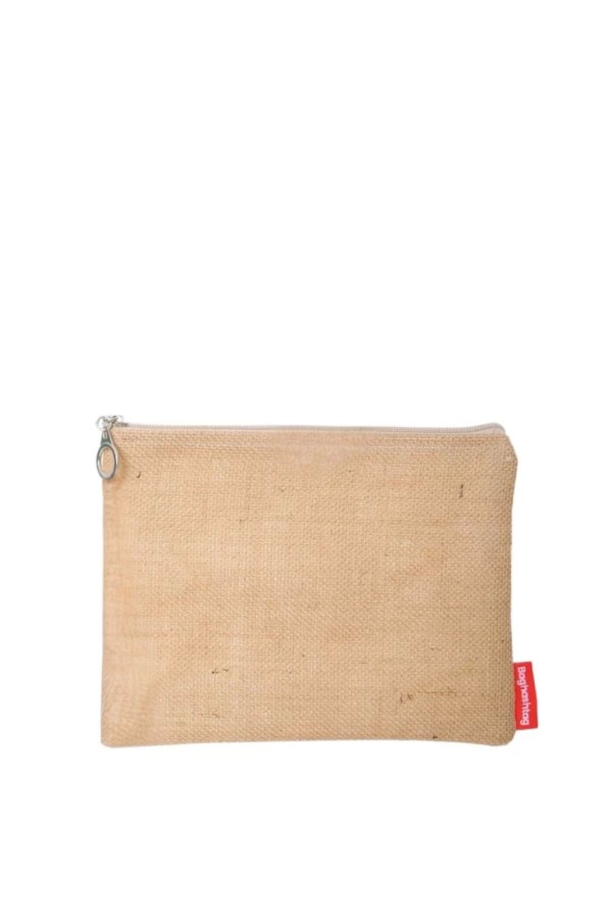 ÖYKÜ VE YİĞİT BX Jüt Clutch Bez Çanta