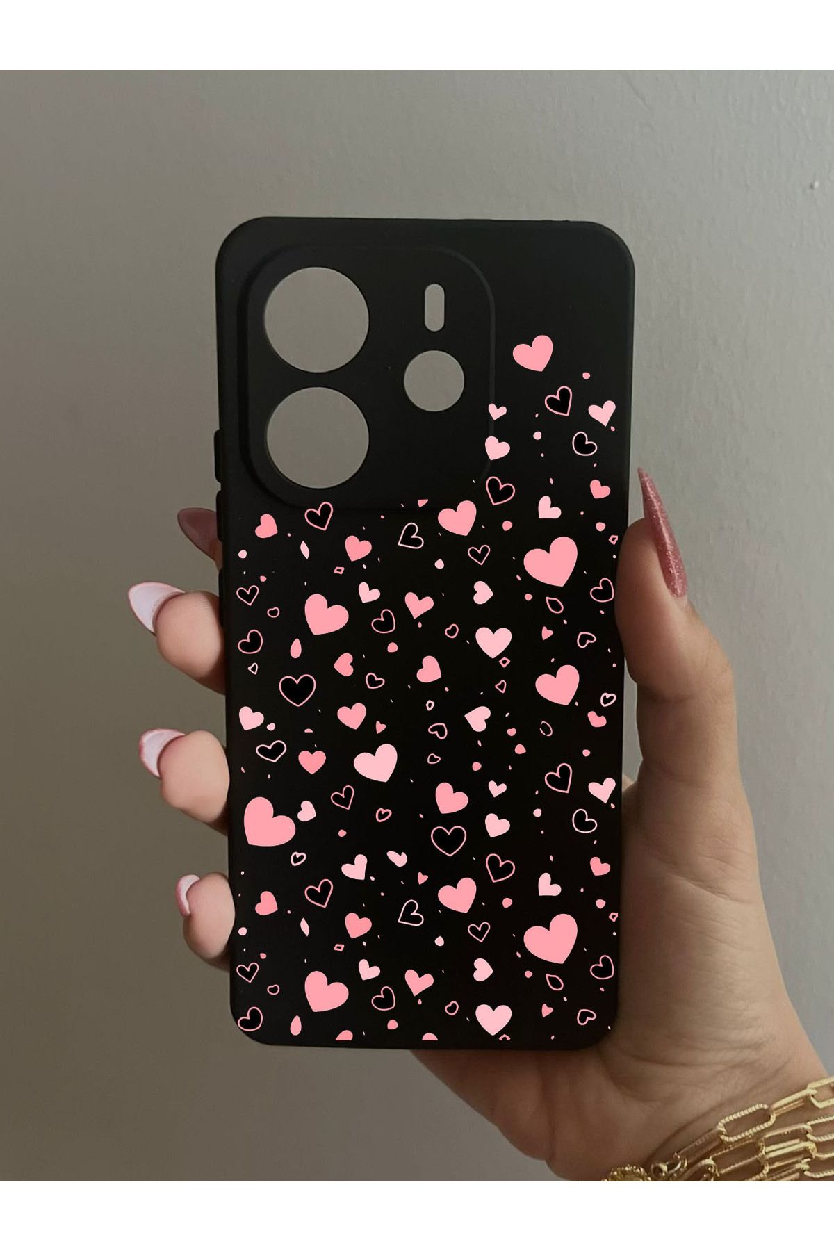 Framgan Xiaomi Redmi Note 14 Uyumlu Desen Tasarımlı Yüksek Kalite Tam Uyumlu Kılıf Arka Kapak