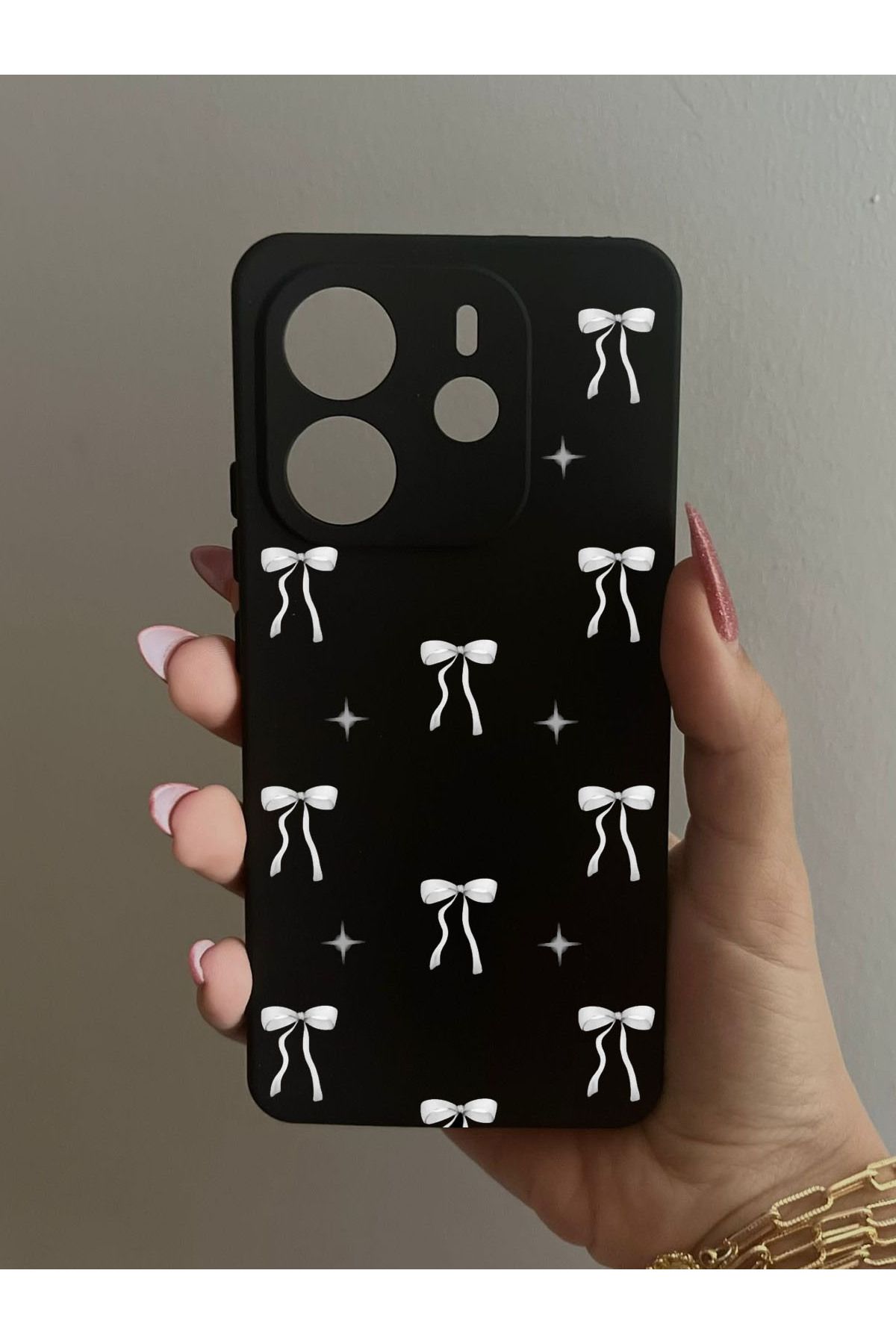 Framgan Xiaomi Redmi Note 14 Uyumlu Desen Tasarımlı Yüksek Kalite Tam Uyumlu Kılıf Arka Kapak
