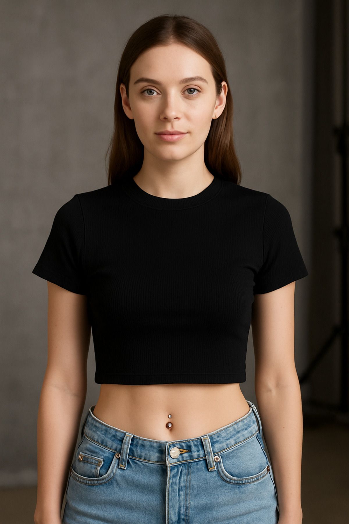 MODEL Kadın Siyah Body