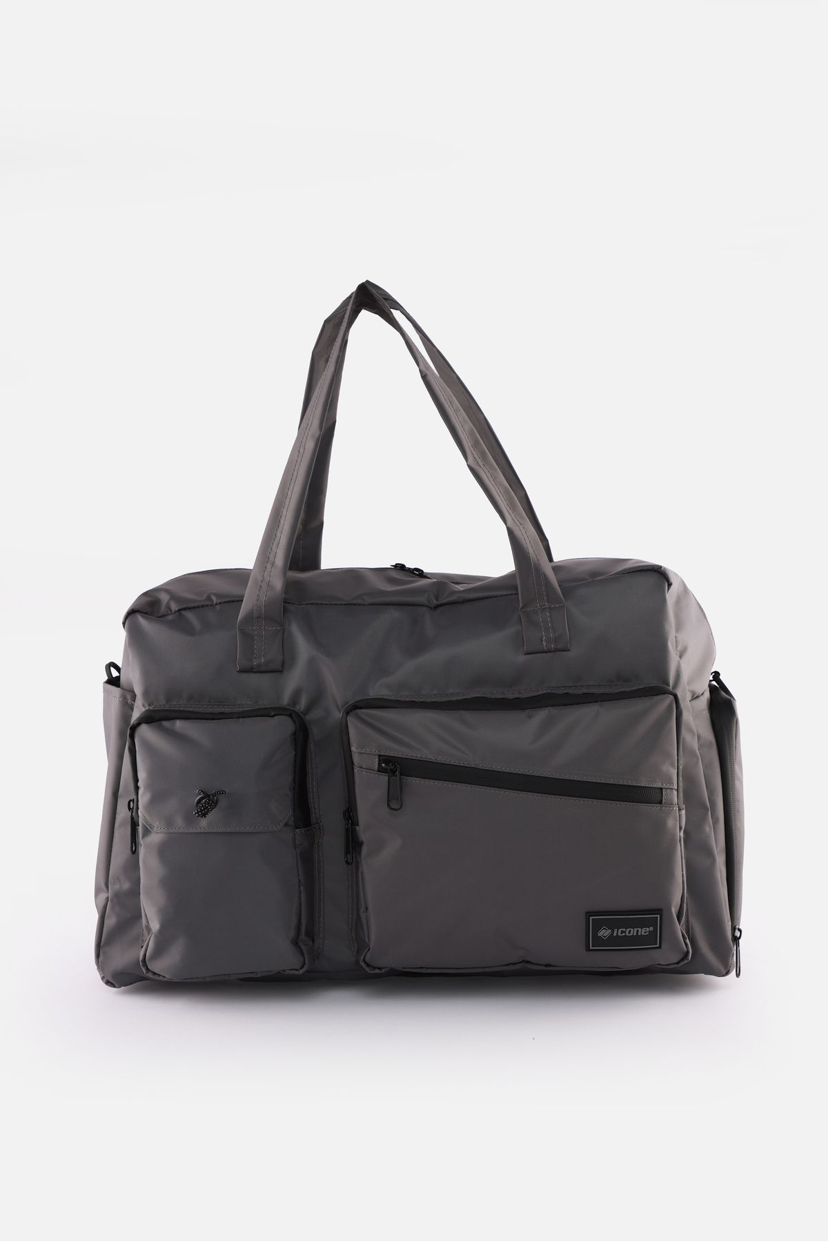 ICONE BAG-Large Size Travel Bag - Adjustable with Shoe Compartment, Suitcase Attachment, and Water Repellent Multi-Pockets 1