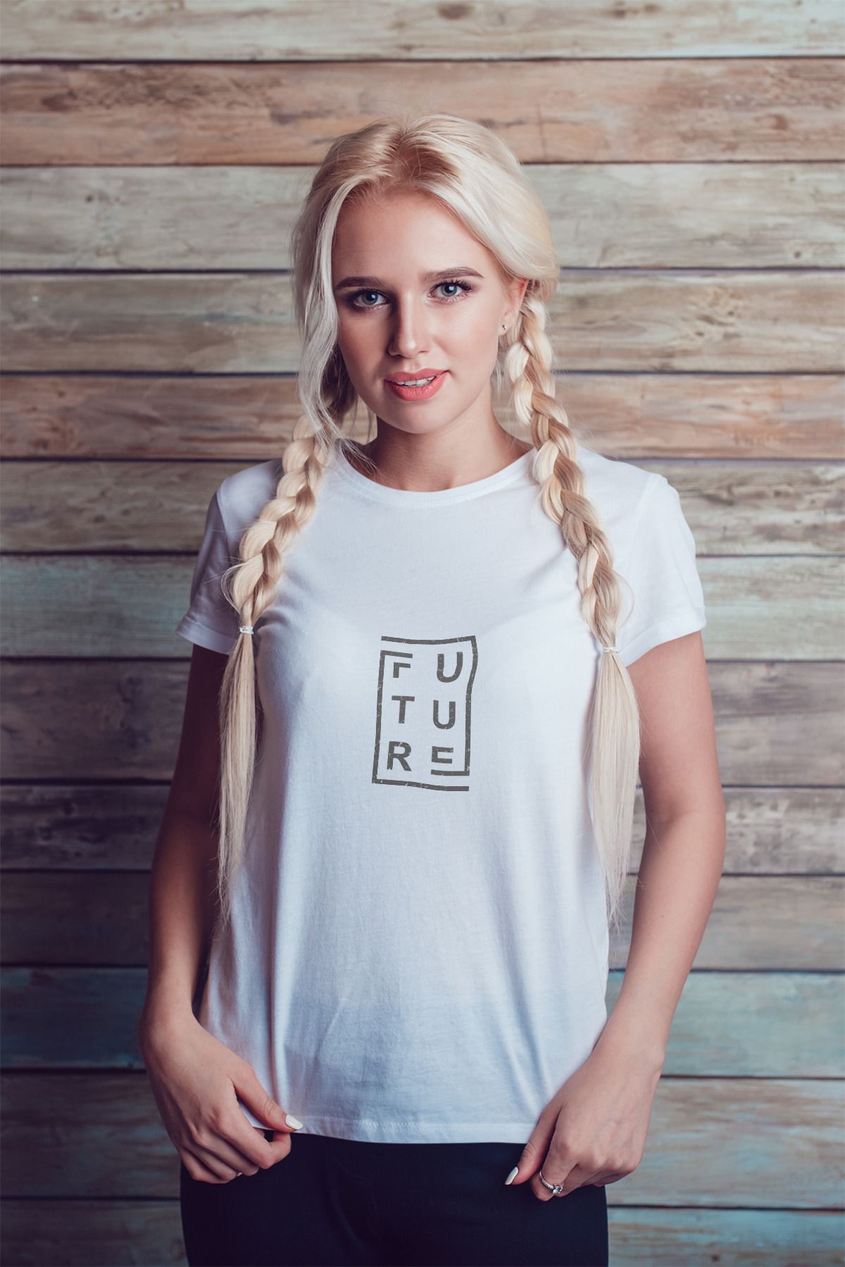 Decrift Future %100 Pamuk Kadın T-Shirt