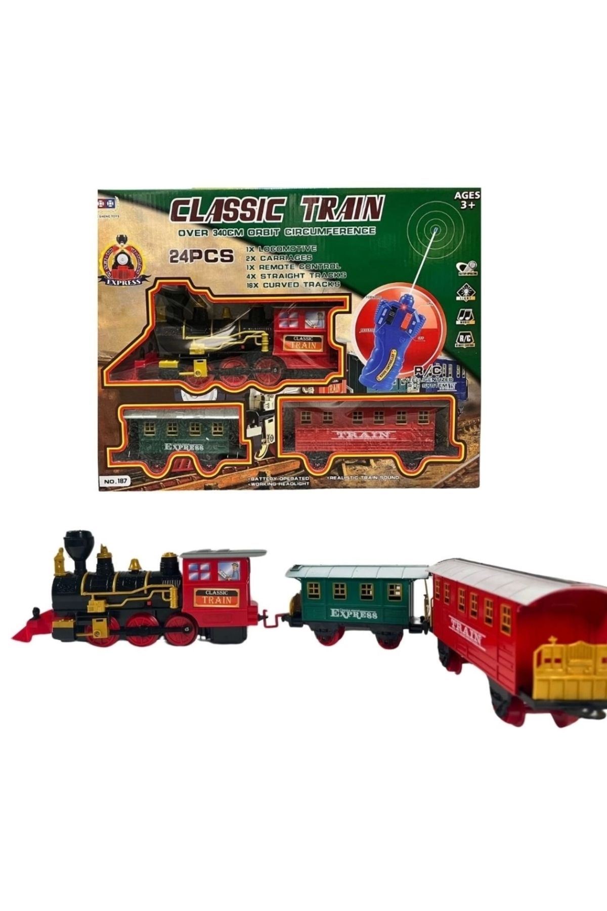 TWOX Kumandalı tren ile yön duygusu, kontrol becerisi ve dikkat gelişimi