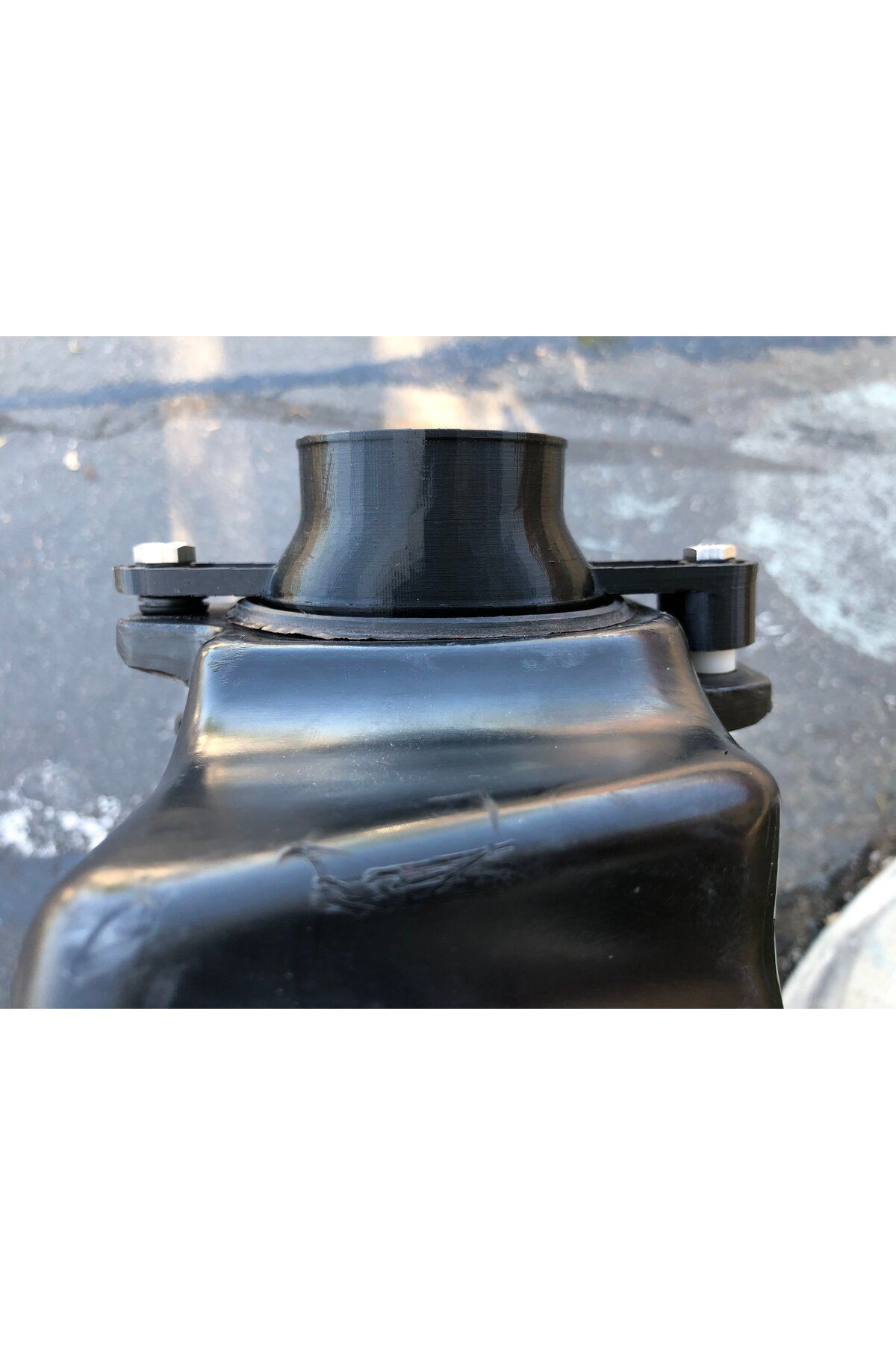 Lucest Cafe Alımı - Hava Kutusu -  uyumlu 2.5 Koni Filtre Adaptörü CB550 + (Plastik Aparattır!!!)