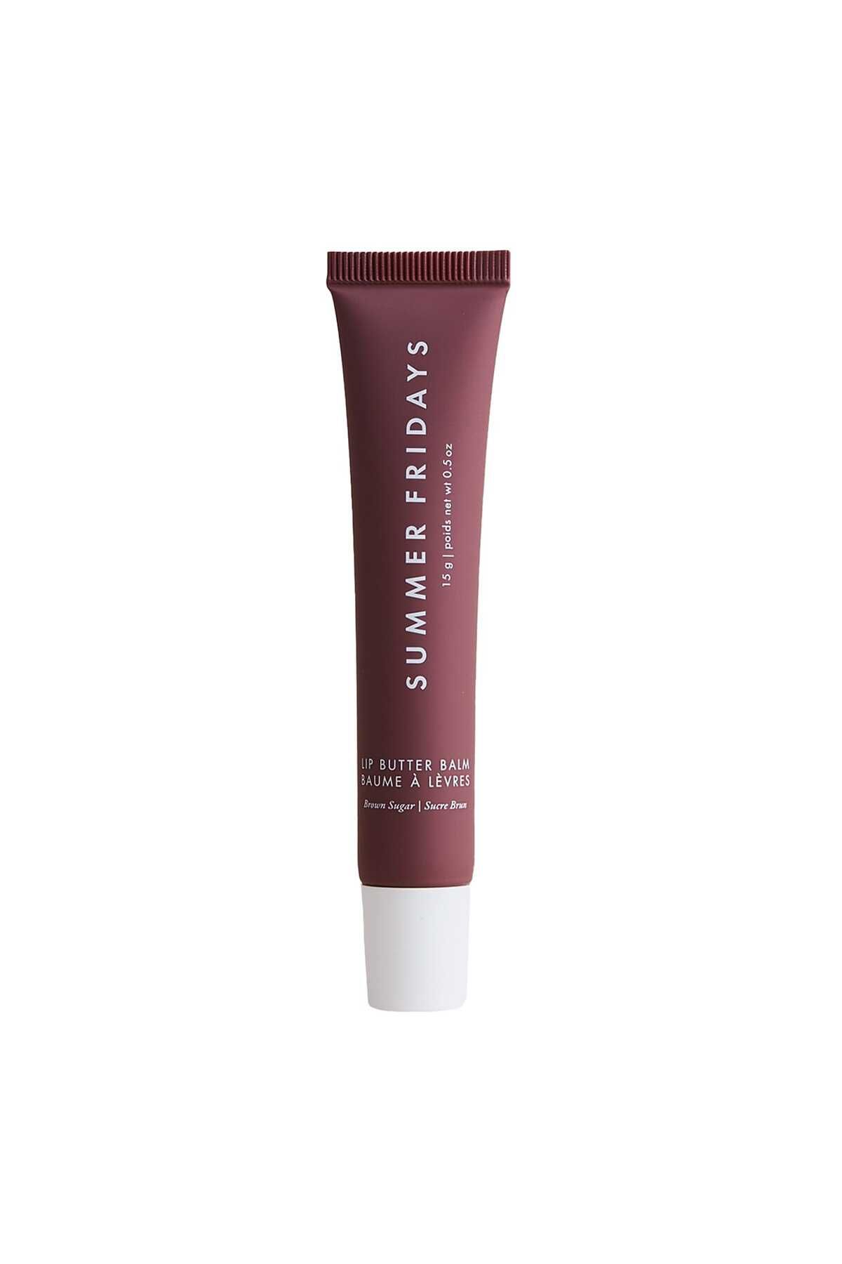 SUMMER FRIDAYS Lip Butter Balm - Parlaklık ve Nemlendirme Etkili Balm Brown Sugar (15g)