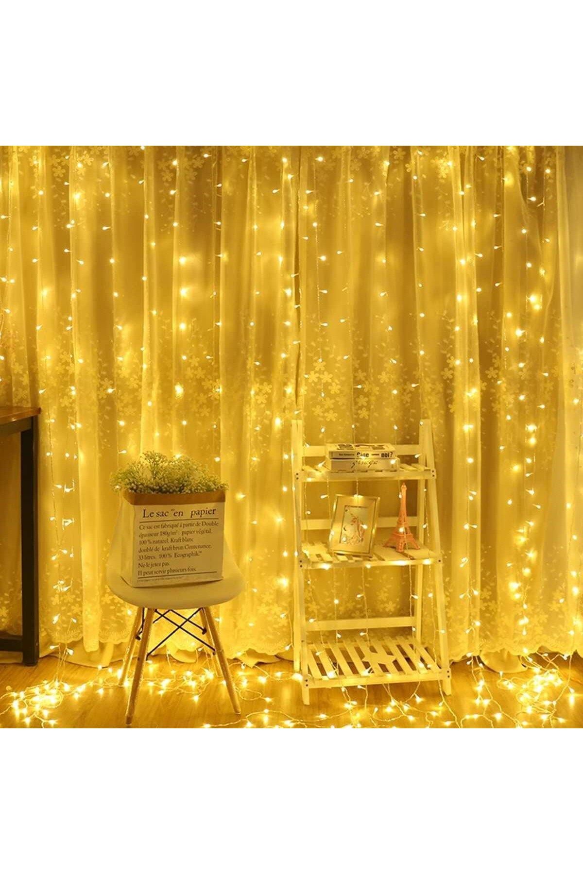 STOREMAX svticaret 2x2 Metre 320 Led 8 Fonskiyonlu atif Led Günışığı Perde mhm 1053513