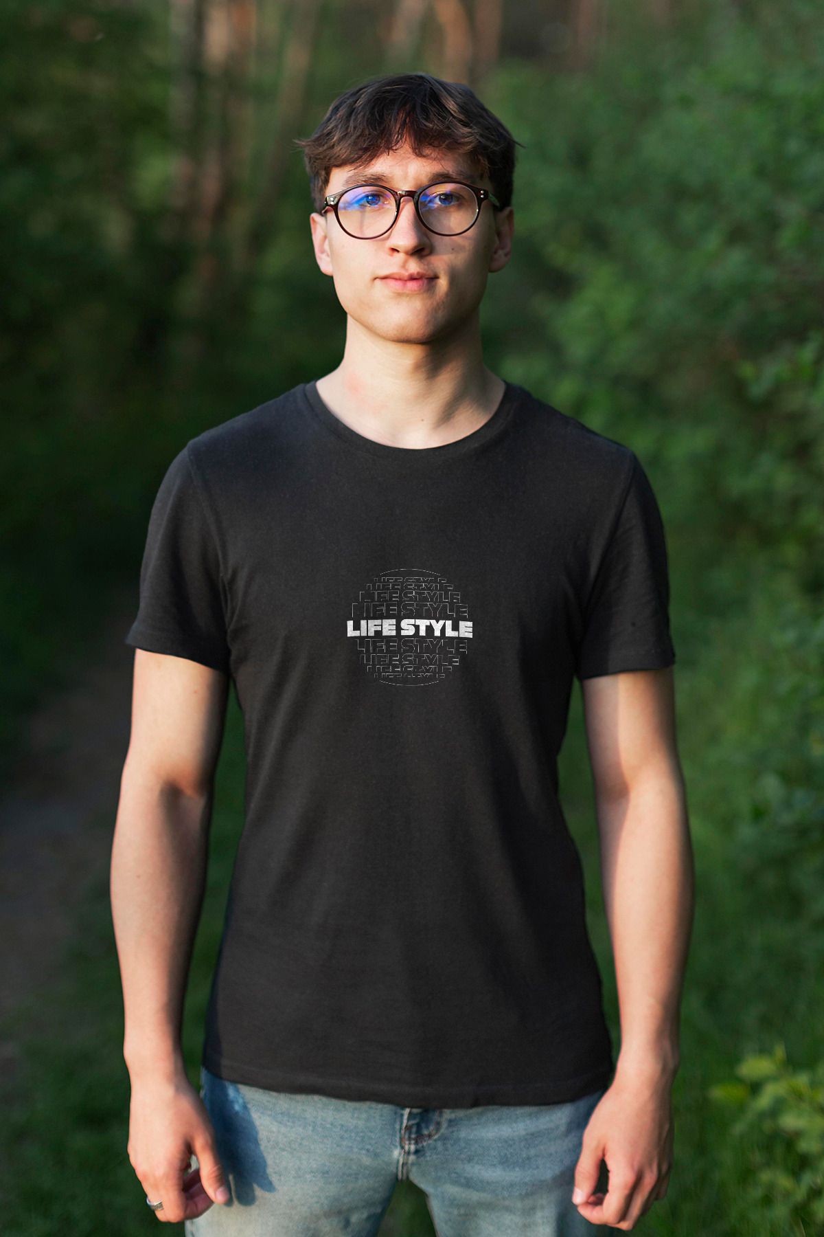 Decrift Lifestyle %100 Pamuk Erkek T-Shirt