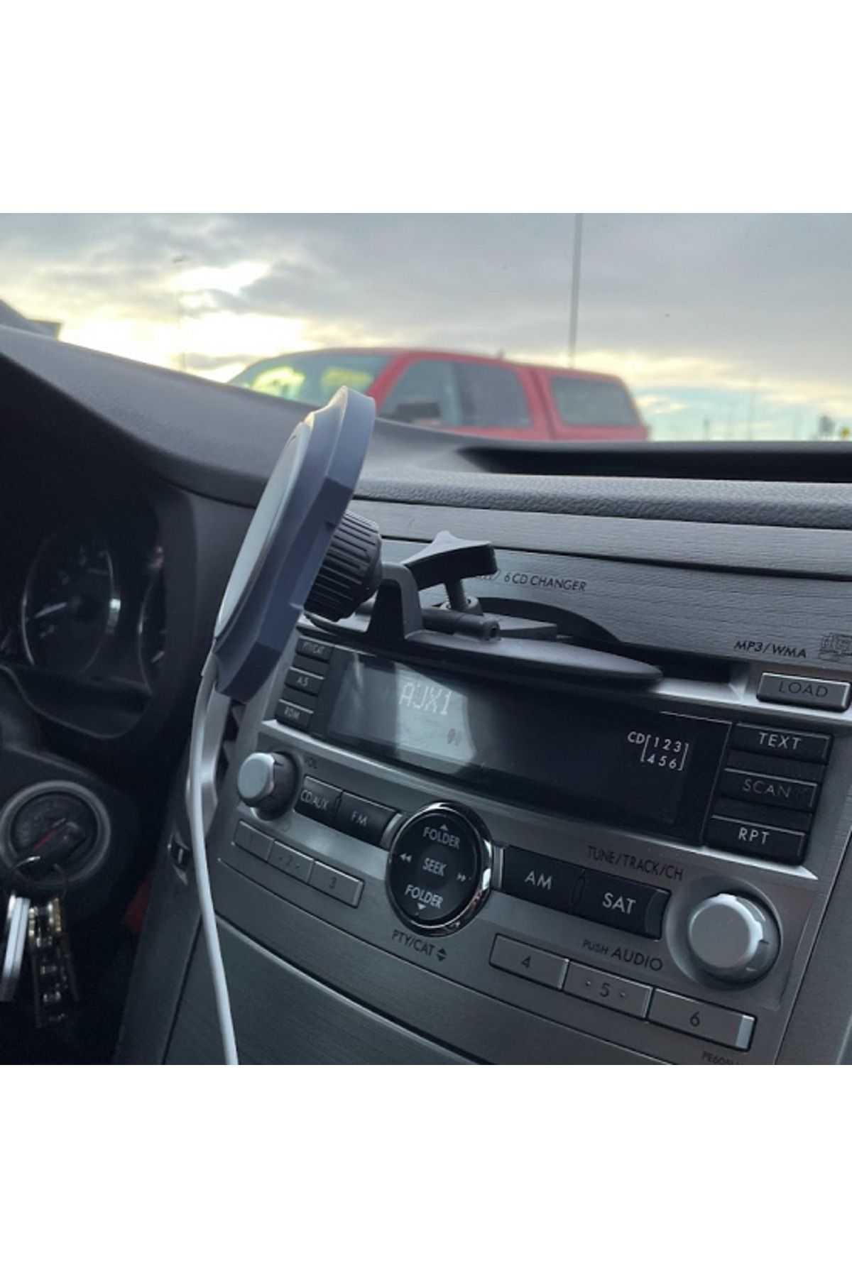 Lucest Nekteck CD Yuvası Manyetik Montaj için Magsafe Adaptör Plakası (Plastik Aparattır!!!)