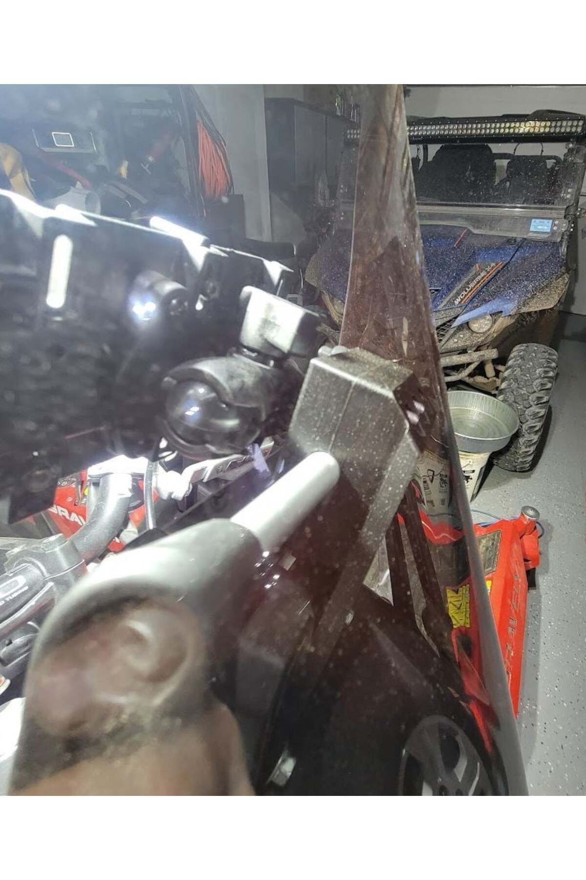 Lucest Tenere 700 Titreşim Damper, RAM Ek (Plastik Aparattır!!!)